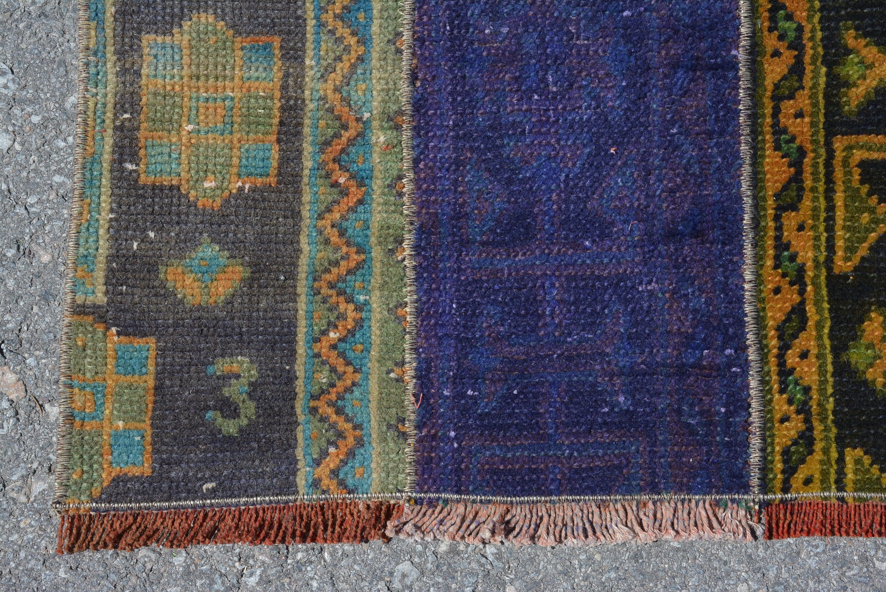 Kitchen Rugs, Bedroom Rugs, Vintage Rug, 2.7x6.1 ft Accent Rug, Oushak Rugs, Turkish Rugs, Custom Rug, Rugs for Bedroom, Nursery Rugs