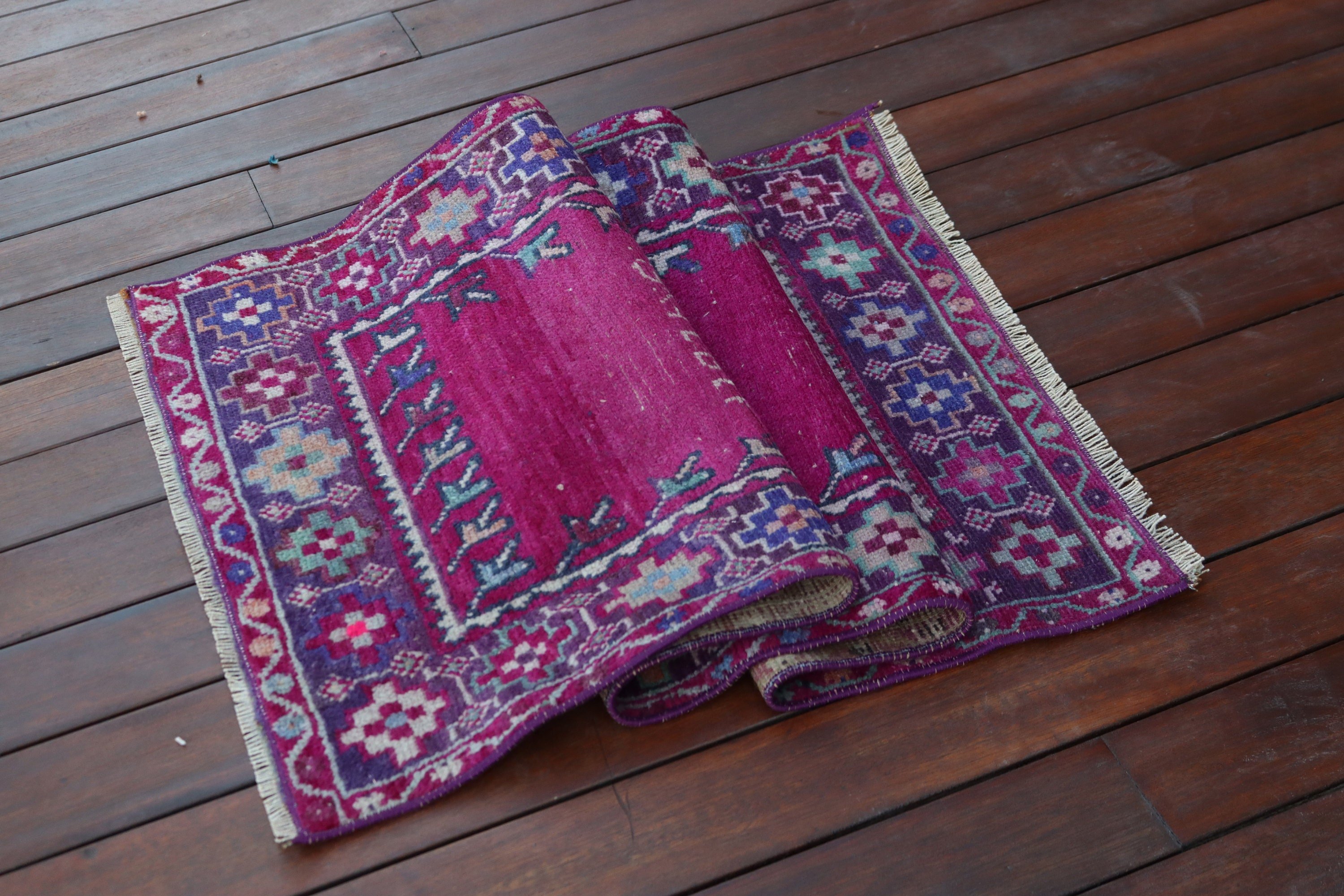 Modern Halı, Çocuk Halıları, Vintage Halılar, Türk Halısı, Dış Mekan Halısı, 1.9x4.1 ft Küçük Halı, Fas Halıları, Pembe Nötr Halı, Küçük Alan Halısı