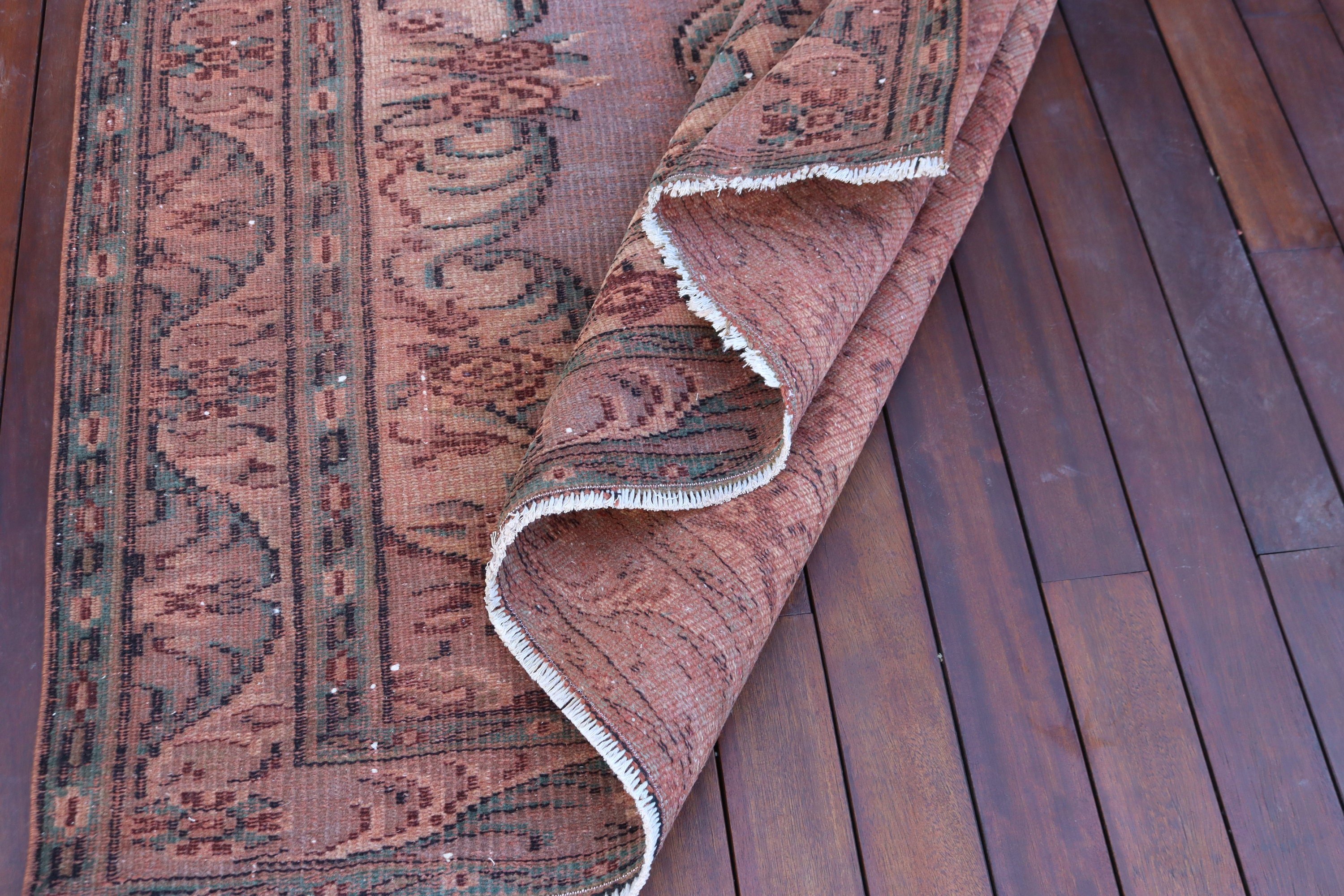 Turkish Rugs, Living Room Rug, Anatolian Rug, Brown Floor Rug, 5.4x7.7 ft Large Rug, Large Vintage Rugs, Home Decor Rugs, Vintage Rug