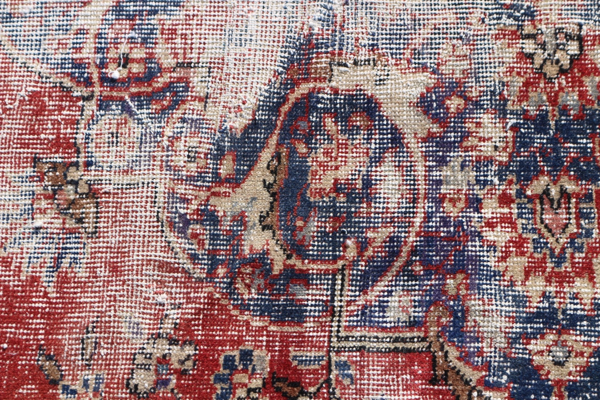 Red Oriental Rug, 5x10.3 ft Large Rug, Dining Room Rug, Turkish Rugs, Vintage Rug, Designer Rugs, Oushak Rug, Bedroom Rug