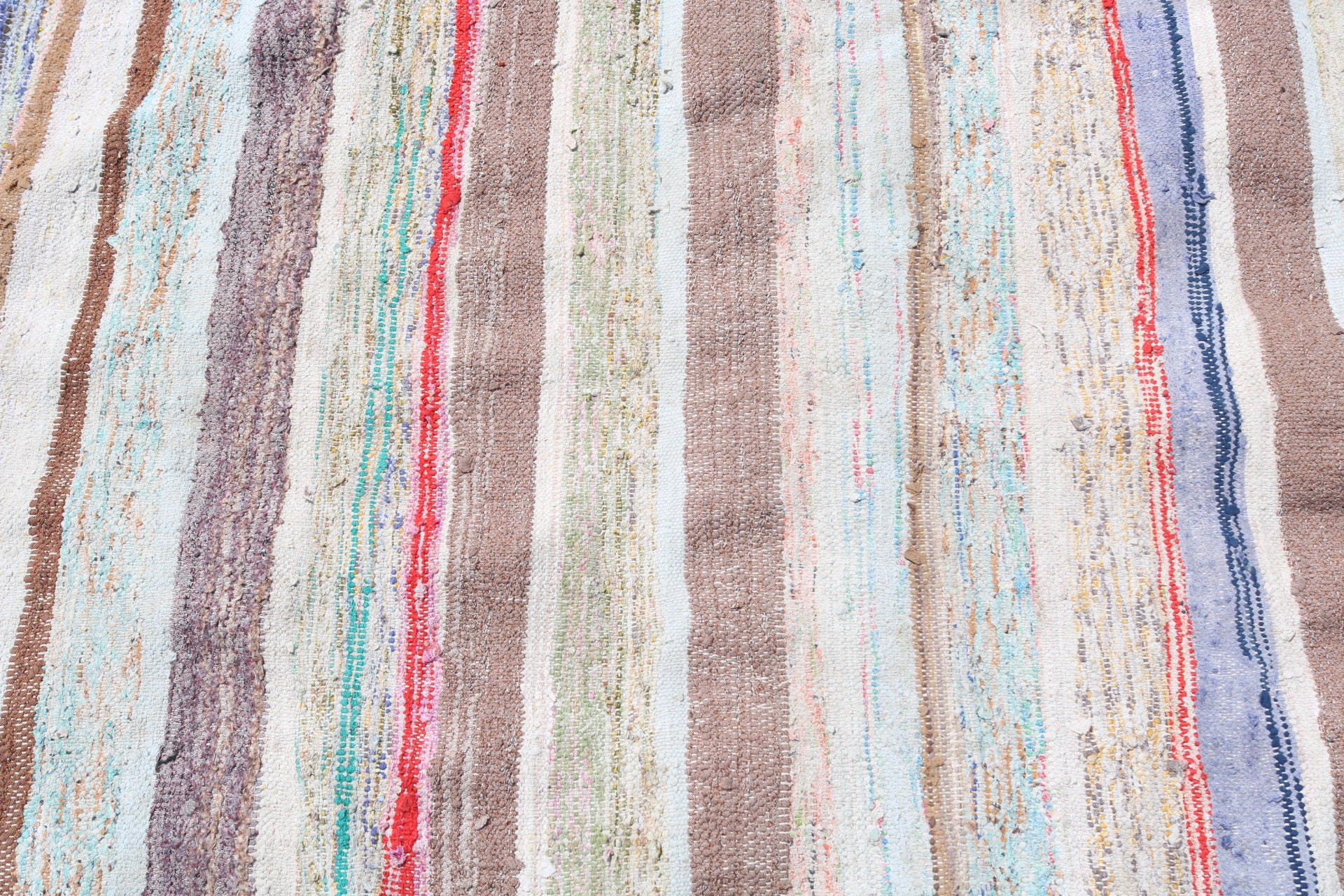 Kitchen Rug, Floor Rugs, Salon Rug, Vintage Rug, Turkish Rug, Dining Room Rug, Aztec Rug, Rugs for Bedroom, Kilim, 4.1x9.8 ft Large Rug