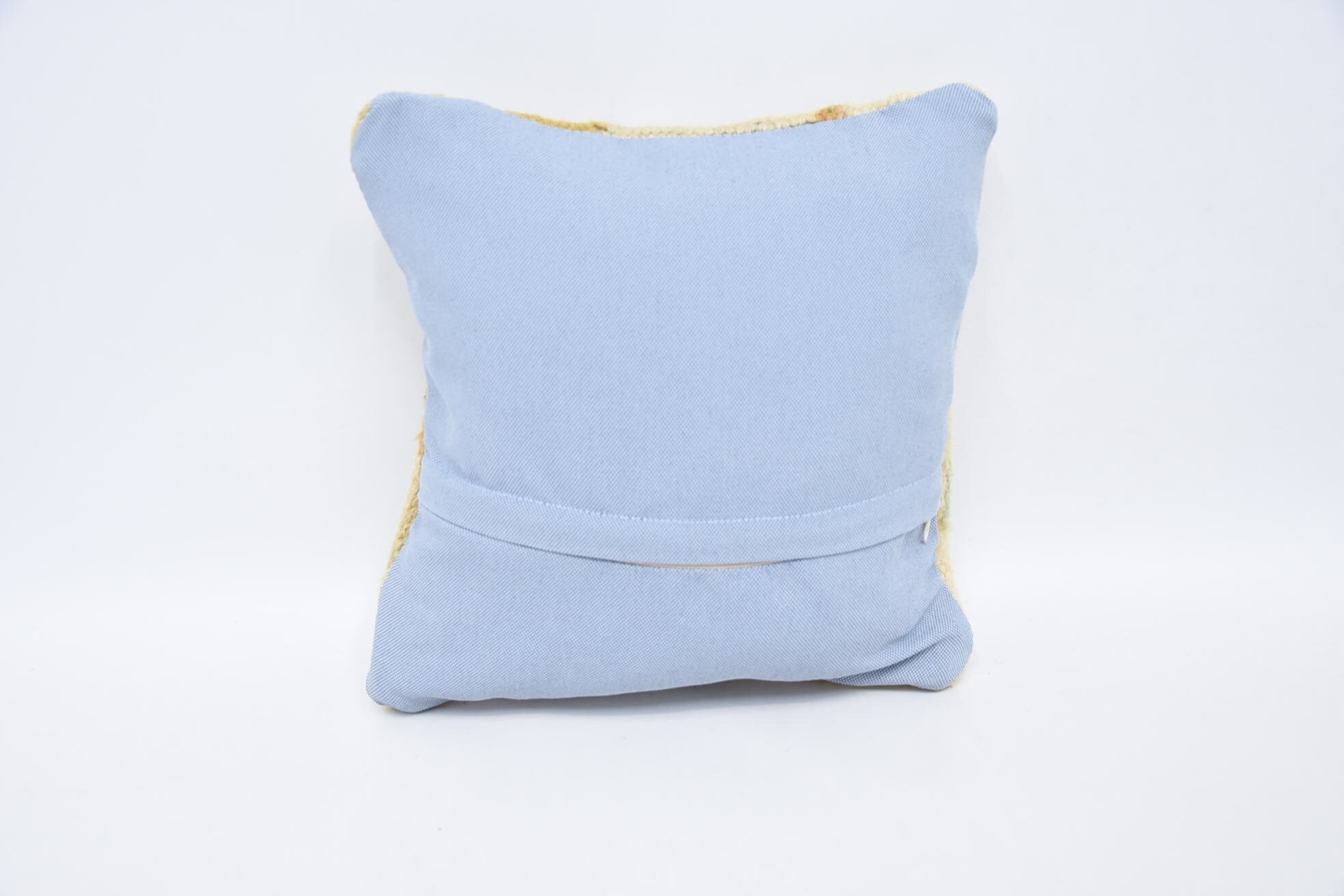12"x12" White Cushion Cover, Kilim Pillow, Morroccon Kilim Cushion Cushion Cover, Throw Kilim Pillow, Vintage Kilim Pillow