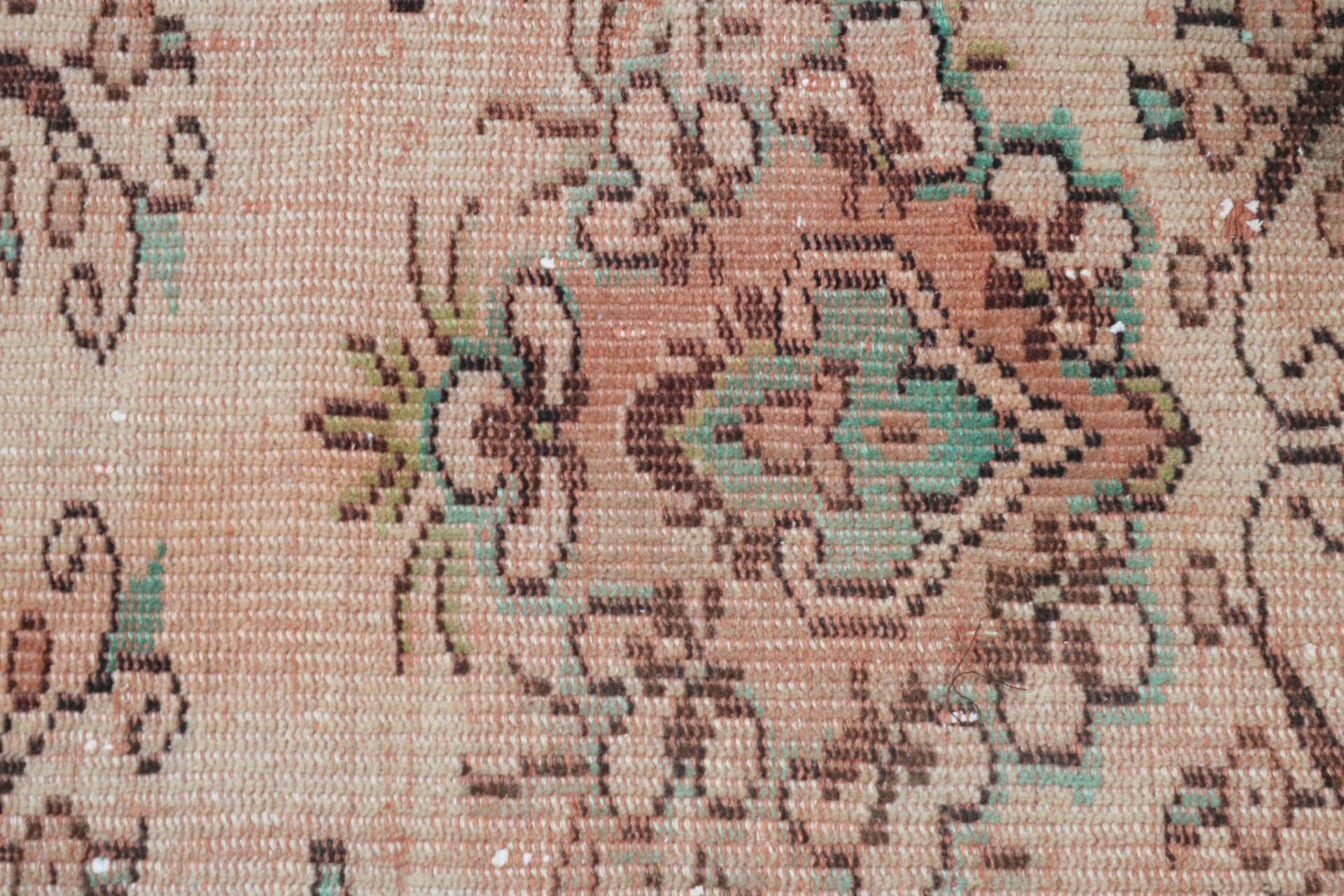 Türk Halısı, Boho Halısı, 1.6x3.1 ft Küçük Halılar, Kahverengi Düz Dokuma Halı, Vintage Halı, Banyo Halıları, Yer Halısı, Küçük Alan Halıları