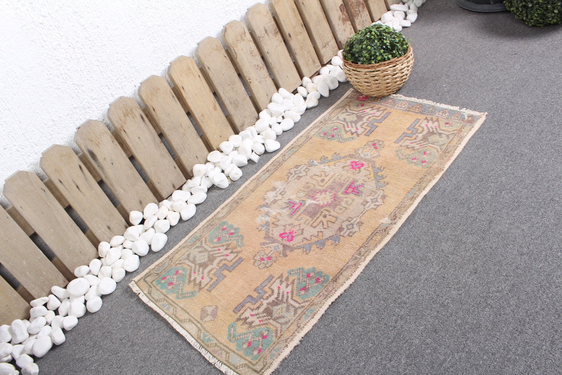 Natural Rug, Vintage Rug, Turkish Rugs, Floor Rugs, Home Decor Rug, Kitchen Rugs, Door Mat Rugs, 1.6x3.1 ft Small Rug, Beige Home Decor Rug