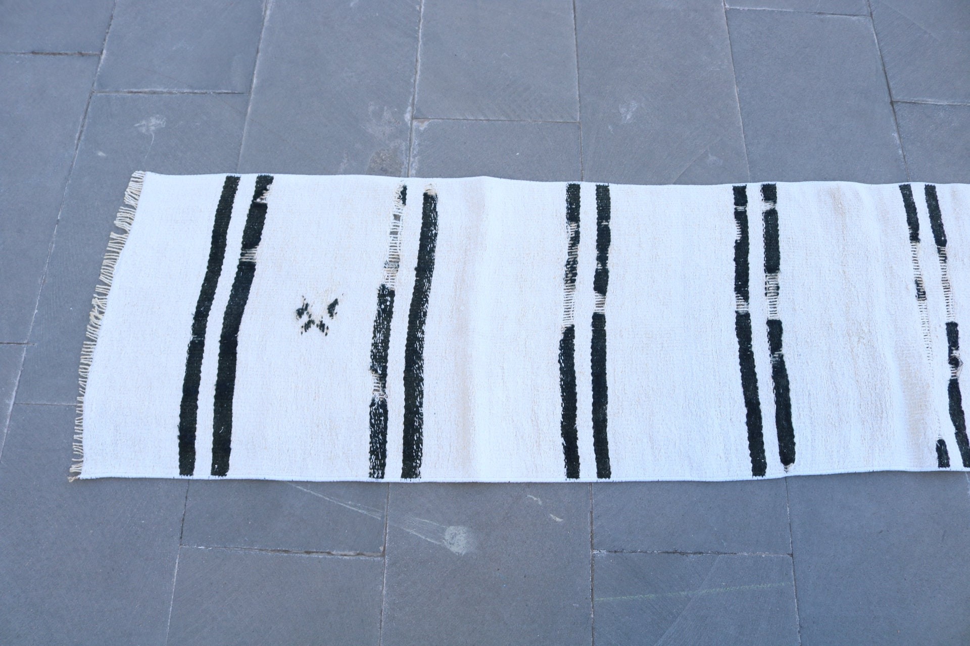 1.8x8.3 ft Runner Halı, Düz Dokuma Halılar, Türk Halısı, Mutfak Halısı, Koridor Halıları, Oushak Halısı, Vintage Halılar, Eski Halılar, Parlak Halılar