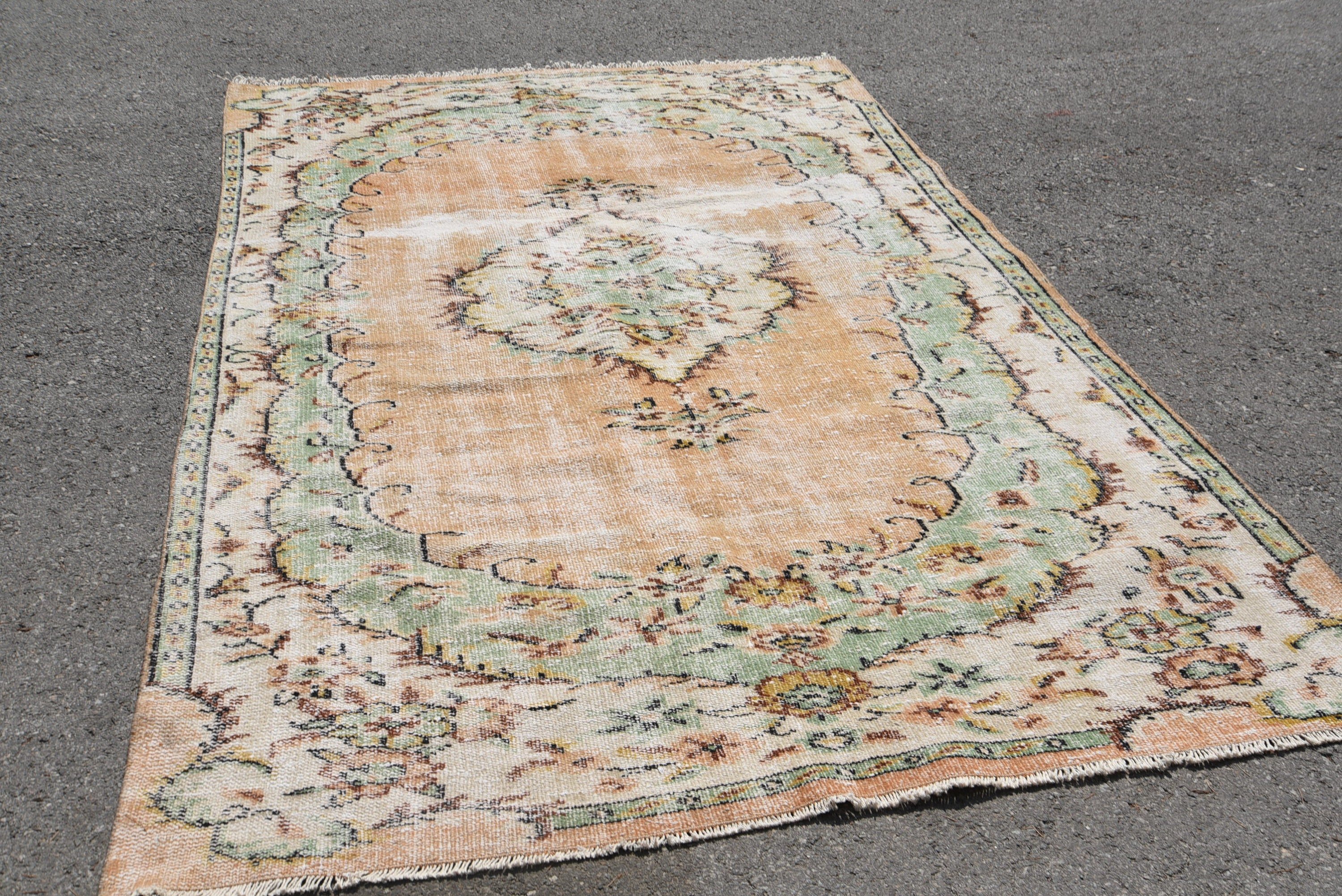 Vintage Halı, Oturma Odası Halıları, Türk Halısı, 5.3x8.8 ft Büyük Halı, Oryantal Halı, Yer Halısı, Yatak Odası Halıları, Salon Halısı, Organik Halı