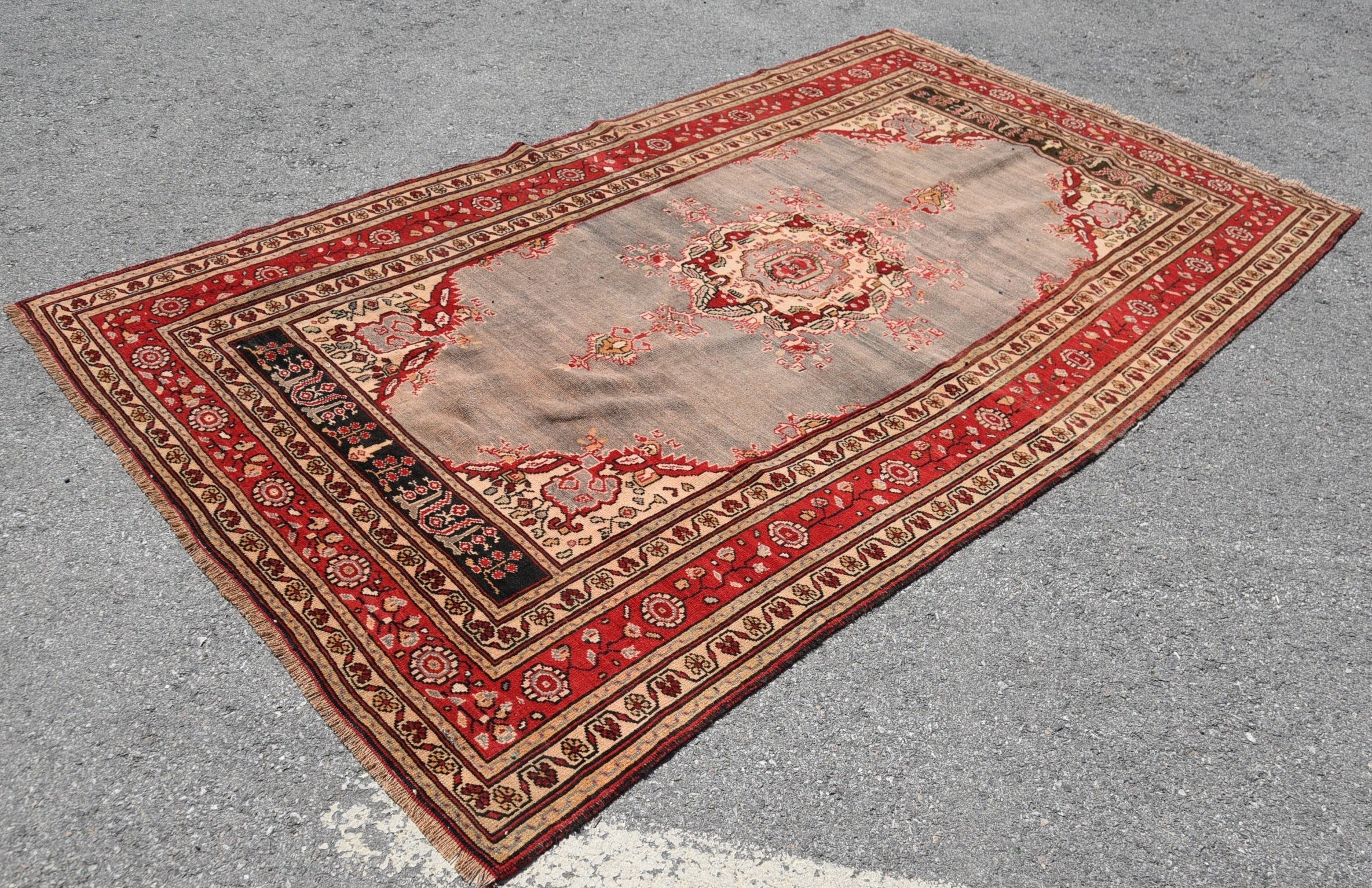 Fas Halısı, Oturma Odası Halıları, Yatak Odası Halısı, 5,9x10,2 ft Büyük Halı, Türk Halısı, Mutfak Halıları, Yurt Halısı, Vintage Halılar, Yemek Odası Halıları