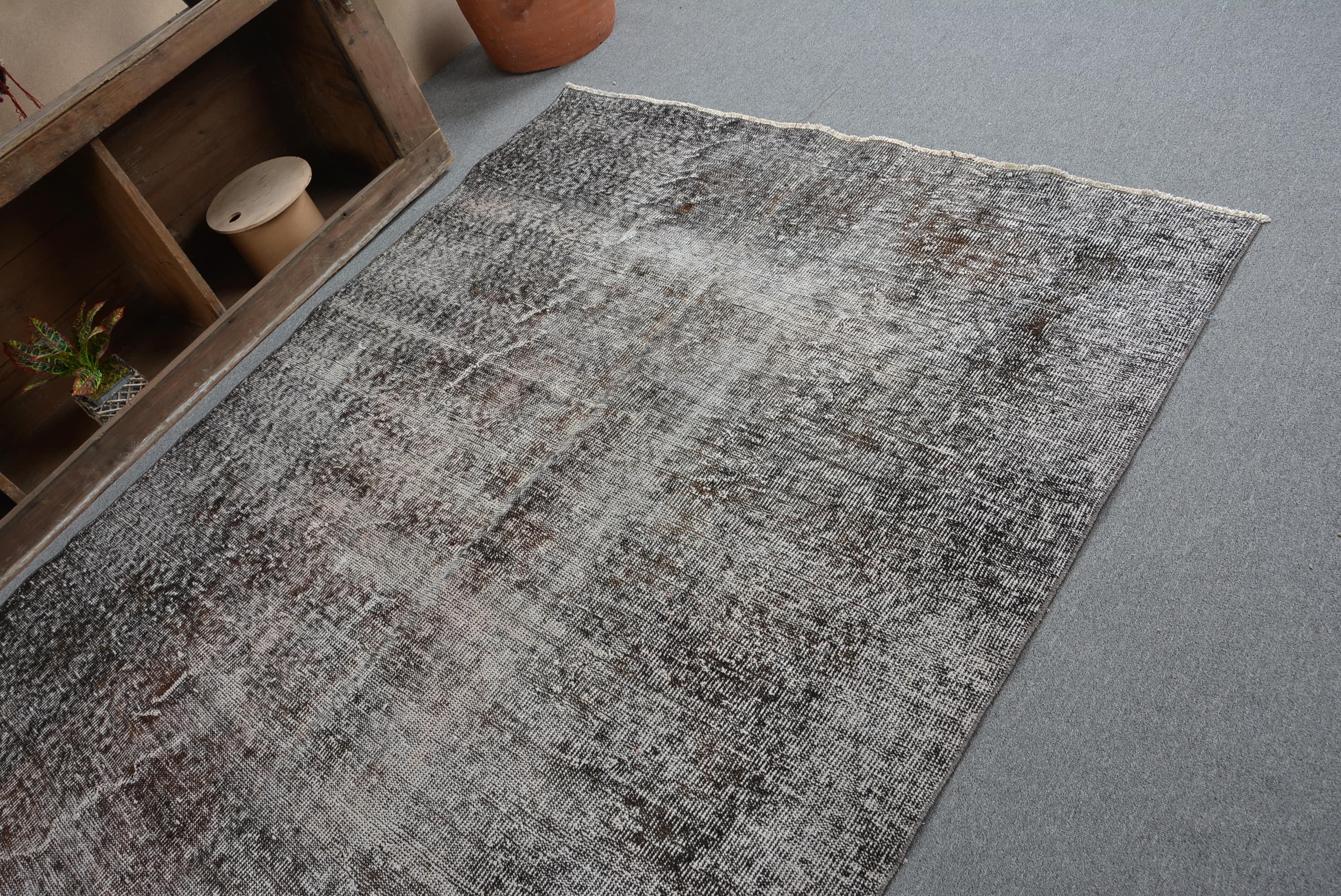 Nomadic Rug, Salon Rug, Vintage Rugs, Bedroom Rug, Rugs for Dining Room, Kitchen Rug, Turkish Rug, Anatolian Rugs, 5.7x9 ft Large Rugs