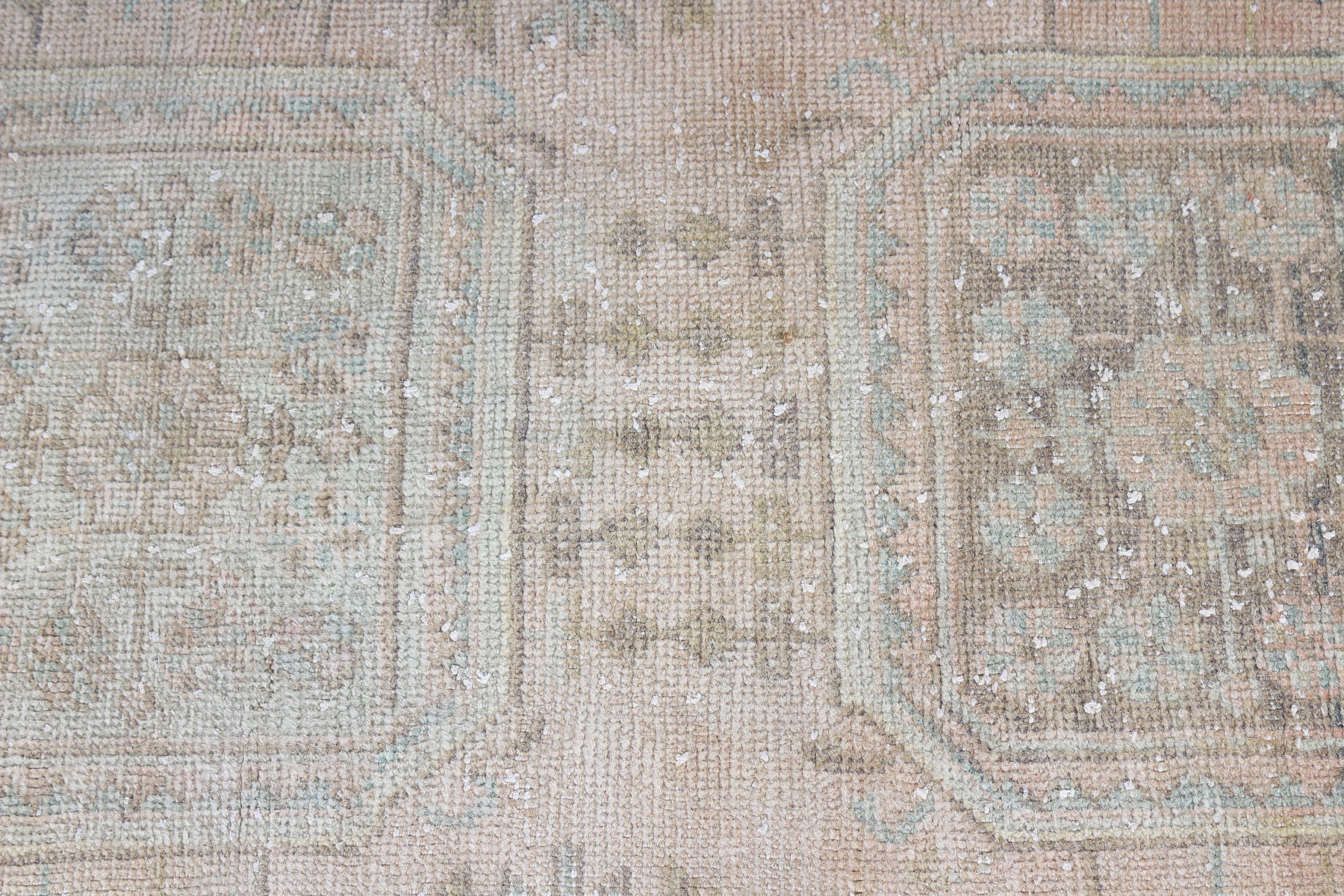 Distressed Rug, Oriental Rugs, Vintage Rug, Oushak Rug, Turkish Rug, Bath Rug, 2.5x3.7 ft Small Rugs, Bronze Home Decor Rugs, Nursery Rug