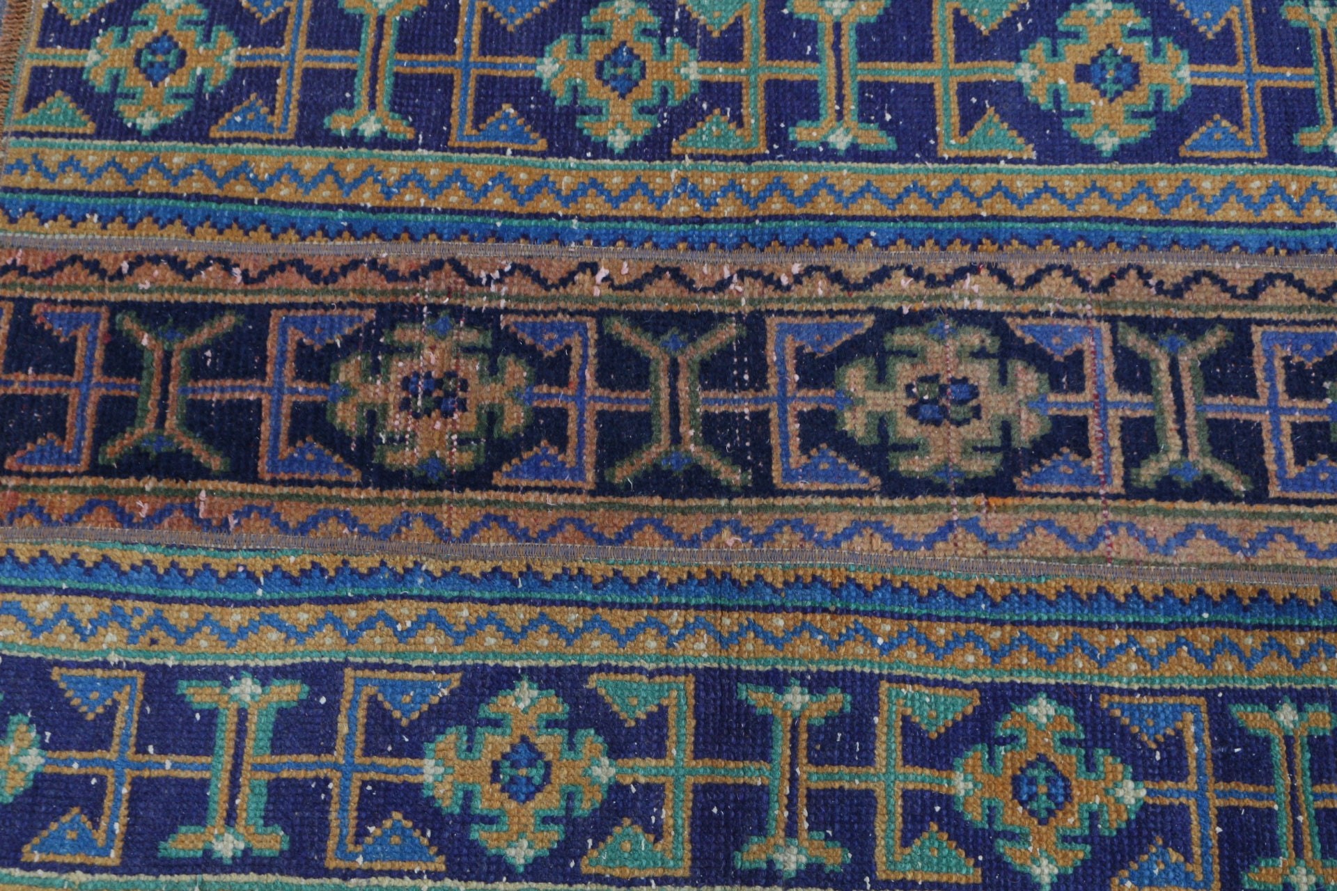 Blue Oushak Rug, 2.4x3.4 ft Small Rug, Nursery Rug, Cool Rugs, Turkish Rugs, Rugs for Bedroom, Door Mat Rug, Vintage Rug, Moroccan Rug