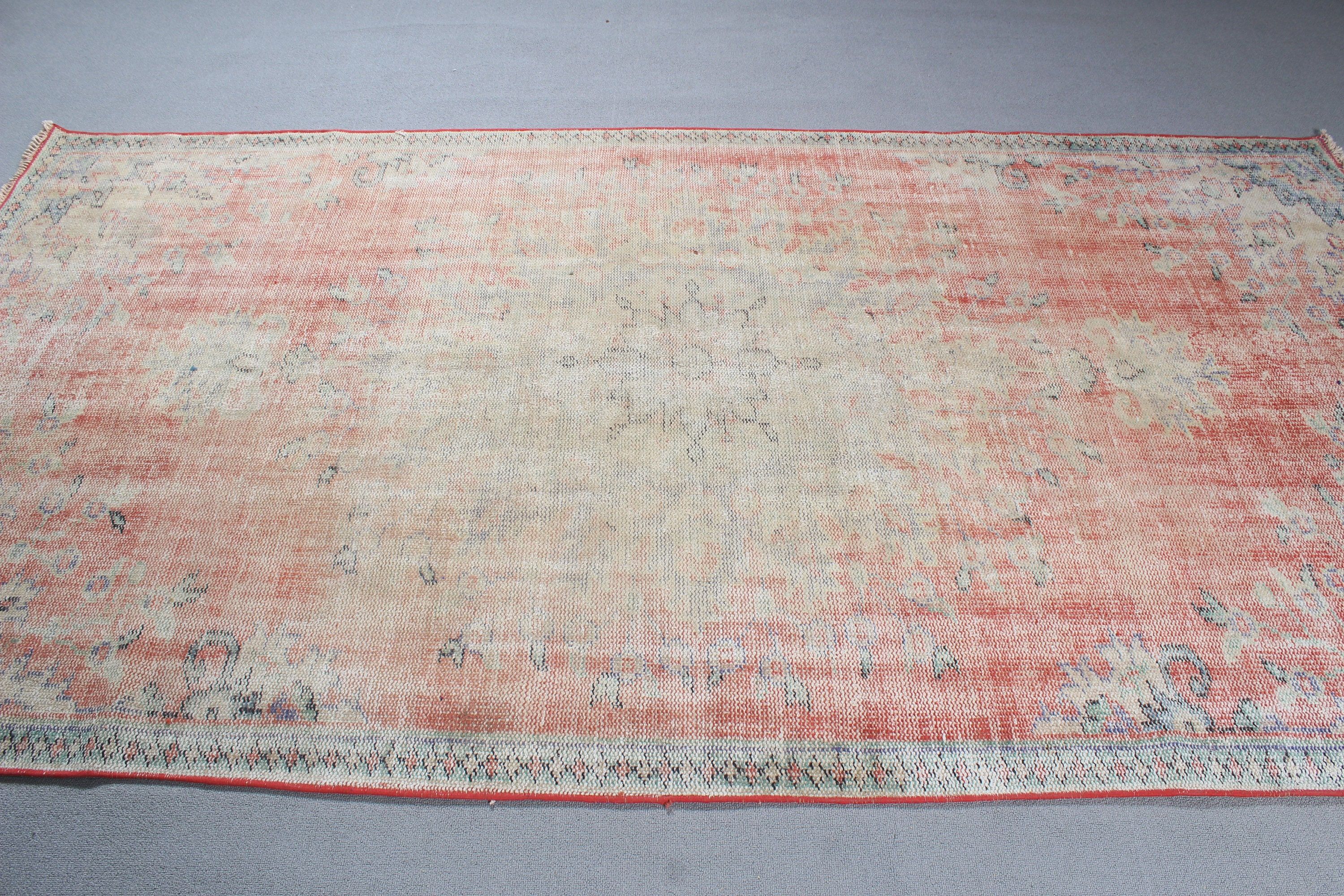 Bej Anadolu Halısı, 5x9,1 ft Büyük Halılar, Vintage Halılar, Açıklama Halısı, Büyük Vintage Halı, Türk Halıları, El Dokuma Halılar, Salon Halıları