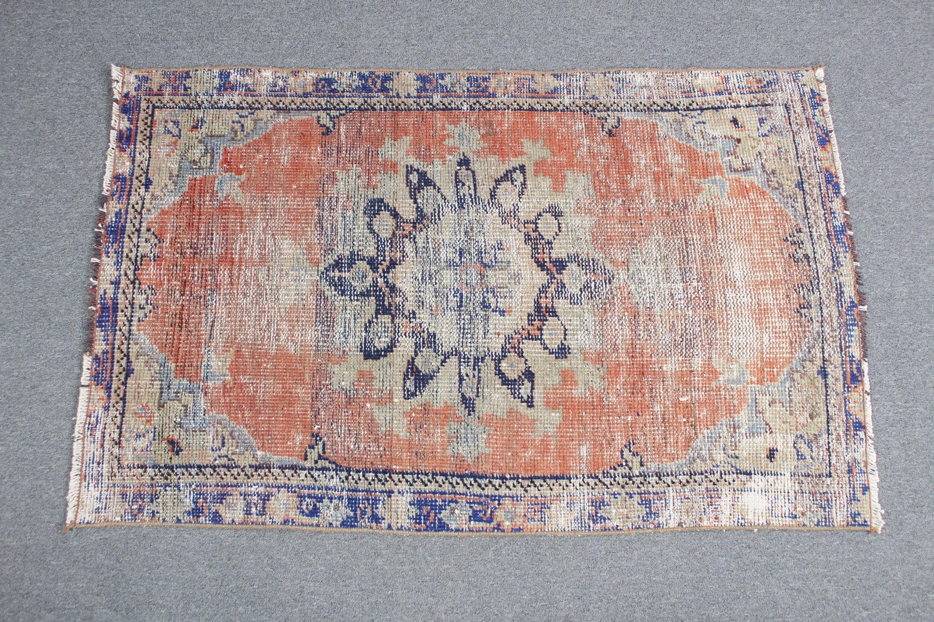 Araba Paspas Halısı, Antika Halılar, 2.7x4.2 ft Küçük Halılar, Banyo Halısı, Vintage Halı, Türk Halısı, Yeşil Anadolu Halısı, Çocuk Odası Halıları, Mutfak Halıları