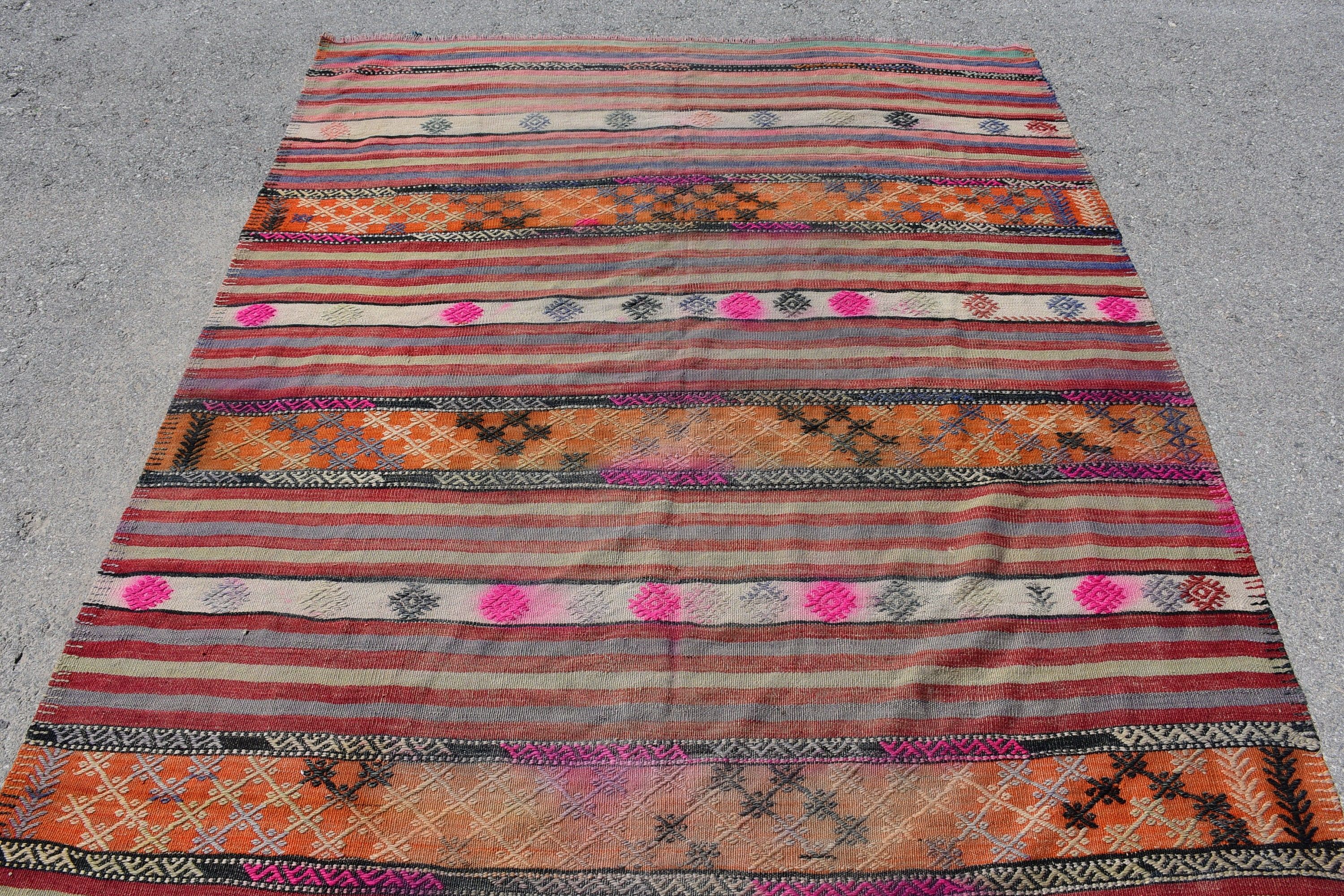 Antika Halılar, Türk Halısı, Vintage Halı, Yemek Odası Halısı, 5.5x10.4 ft Büyük Halılar, Oturma Odası Halısı, Kilim, Salon Halıları, Ev Dekorasyonu Halıları