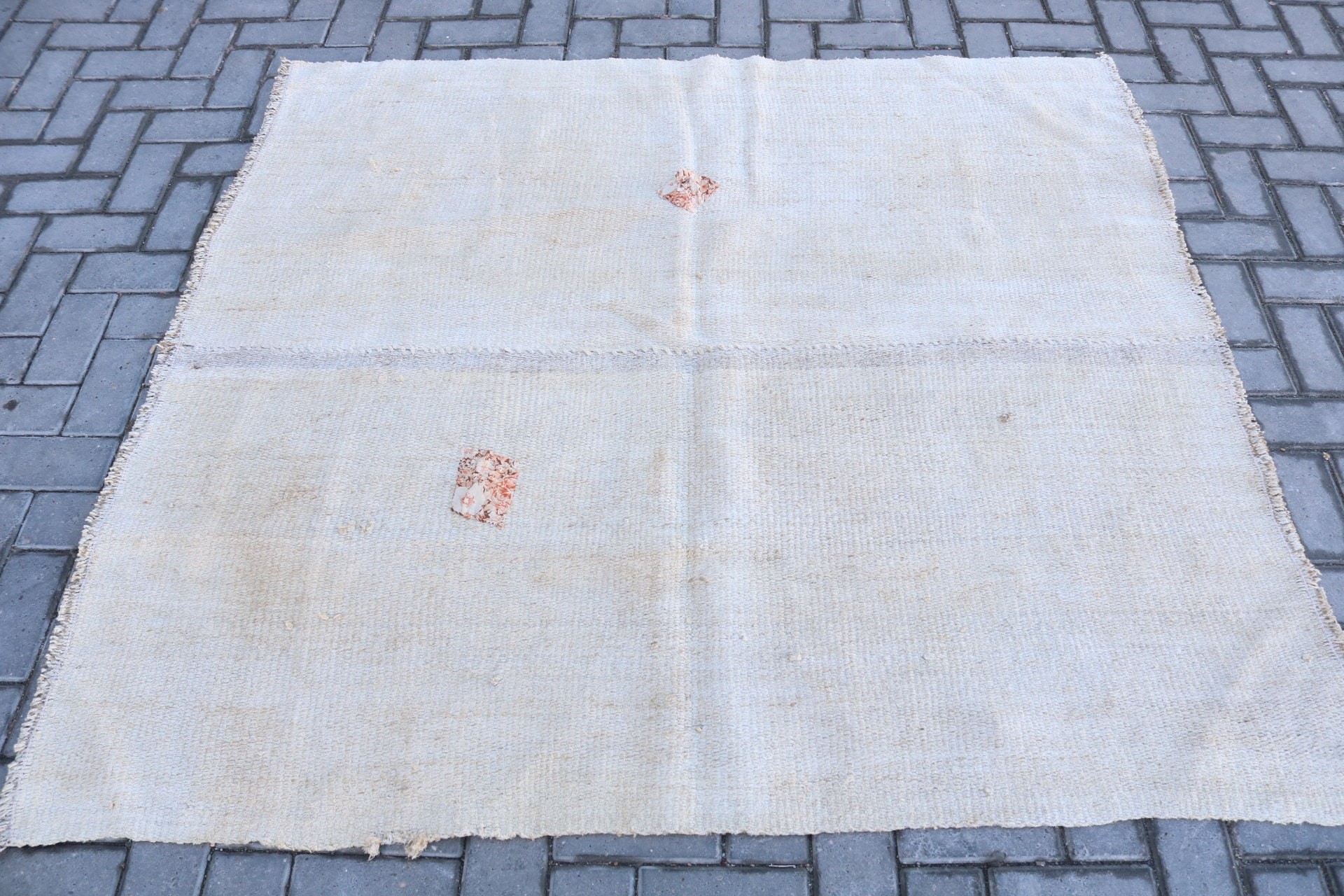 Vintage Halılar, 5.1x5.4 ft Alan Halıları, Yatak Odası Halısı, Türk Halıları, Göçebe Halısı, Yemek Odası Halıları, Anadolu Halıları, Renkli Halı, Çocuk Halısı