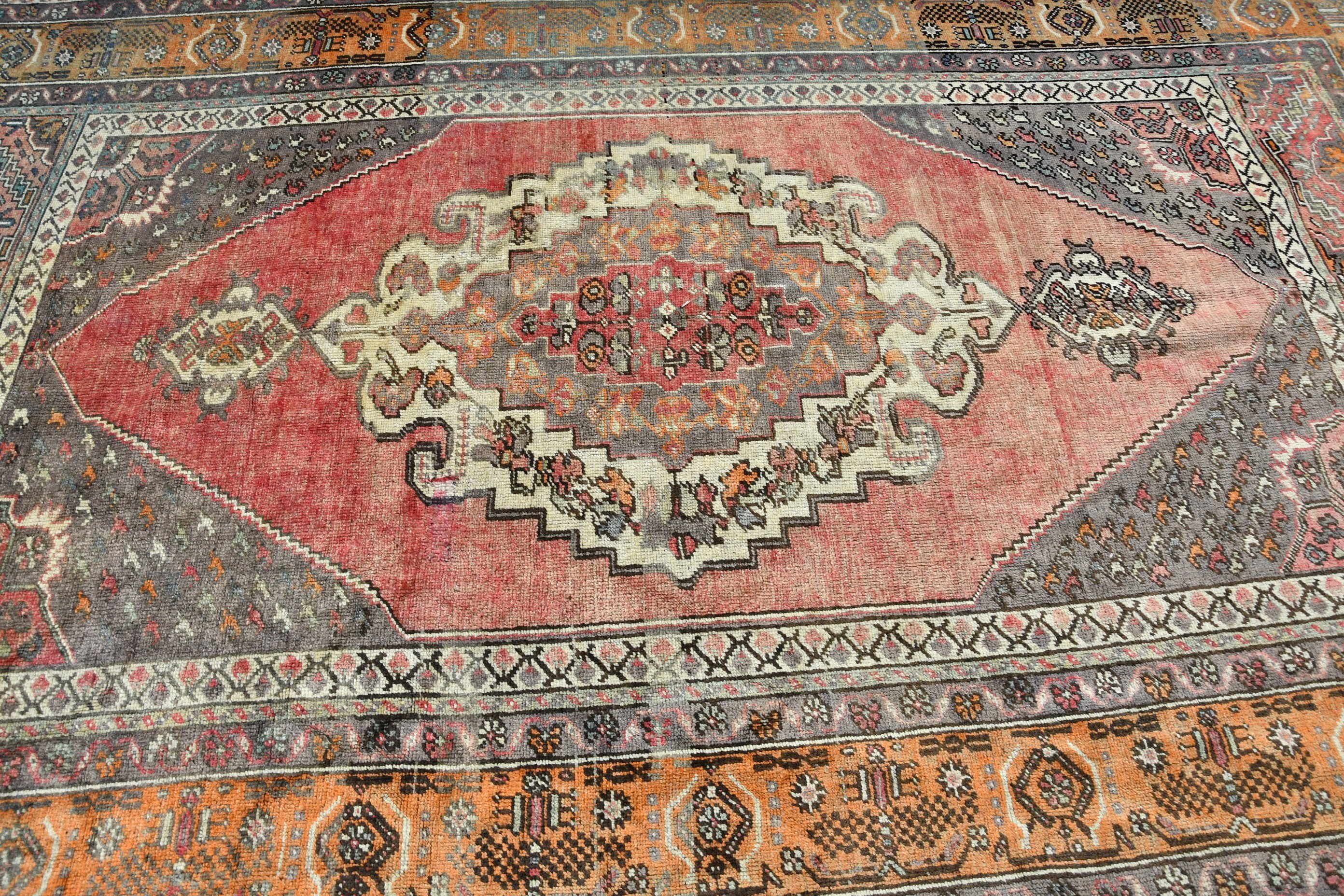 Living Room Rug, Home Decor Rug, Vintage Rug, Dining Room Rugs, Turkish Rug, 5.8x9.5 ft Large Rugs, Art Rug, Moroccan Rug, Rugs for Bedroom