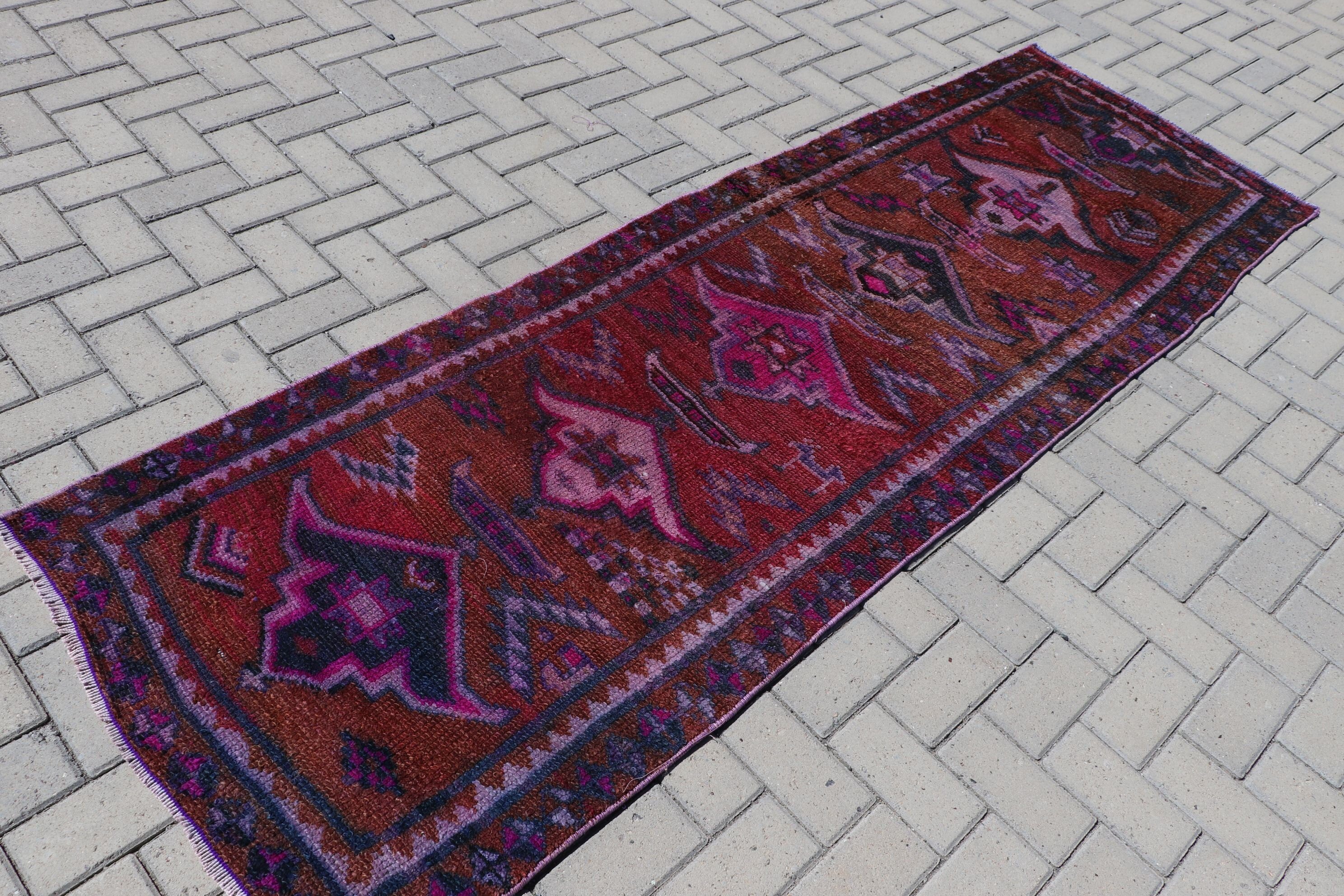 Anadolu Halıları, Türk Halısı, 2.8x8.4 ft Runner Halıları, Sanat Halısı, Koridor Halıları, Fas Halısı, Yeşil Fas Halısı, Koridor Halısı, Vintage Halı