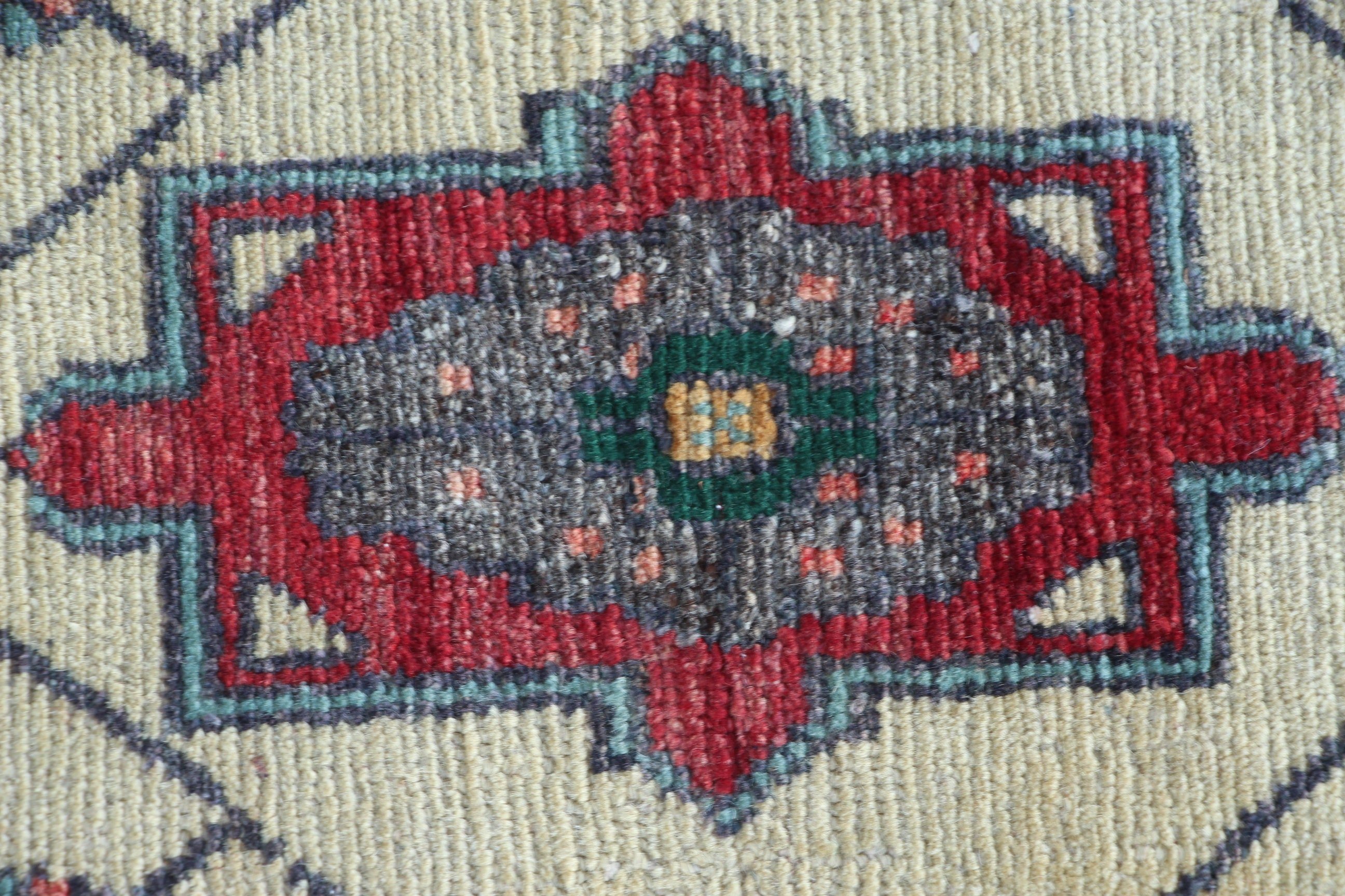 Türk Halıları, Vintage Halılar, 2.3x7.1 ft Runner Halı, Kırmızı Açıklama Halısı, Koridor Halıları, Merdiven Halıları, Düz Dokuma Halı, Soğuk Halı, Koridor Halısı