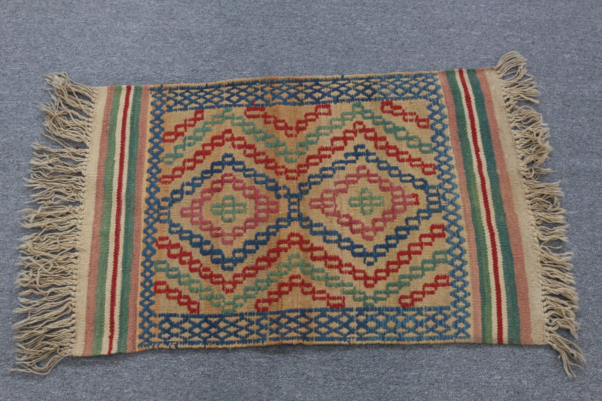 Kapı Paspası Halıları, Türk Halıları, Kilim, Giriş Halısı, 1,9x3 ft Küçük Halılar, Banyo Halısı, Mutfak Halıları, Kahverengi Soğuk Halı, Oushak Halıları, Vintage Halı