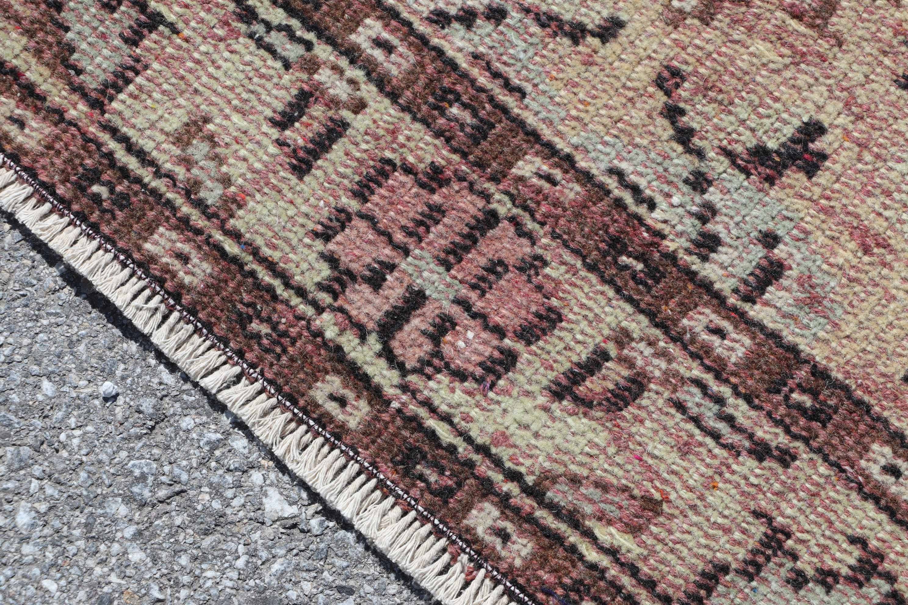 Brown Kitchen Rugs, Turkish Rug, Living Room Rug, Bedroom Rug, Distressed Rug, 5.4x9.1 ft Large Rugs, Wool Rug, Oriental Rugs, Vintage Rug