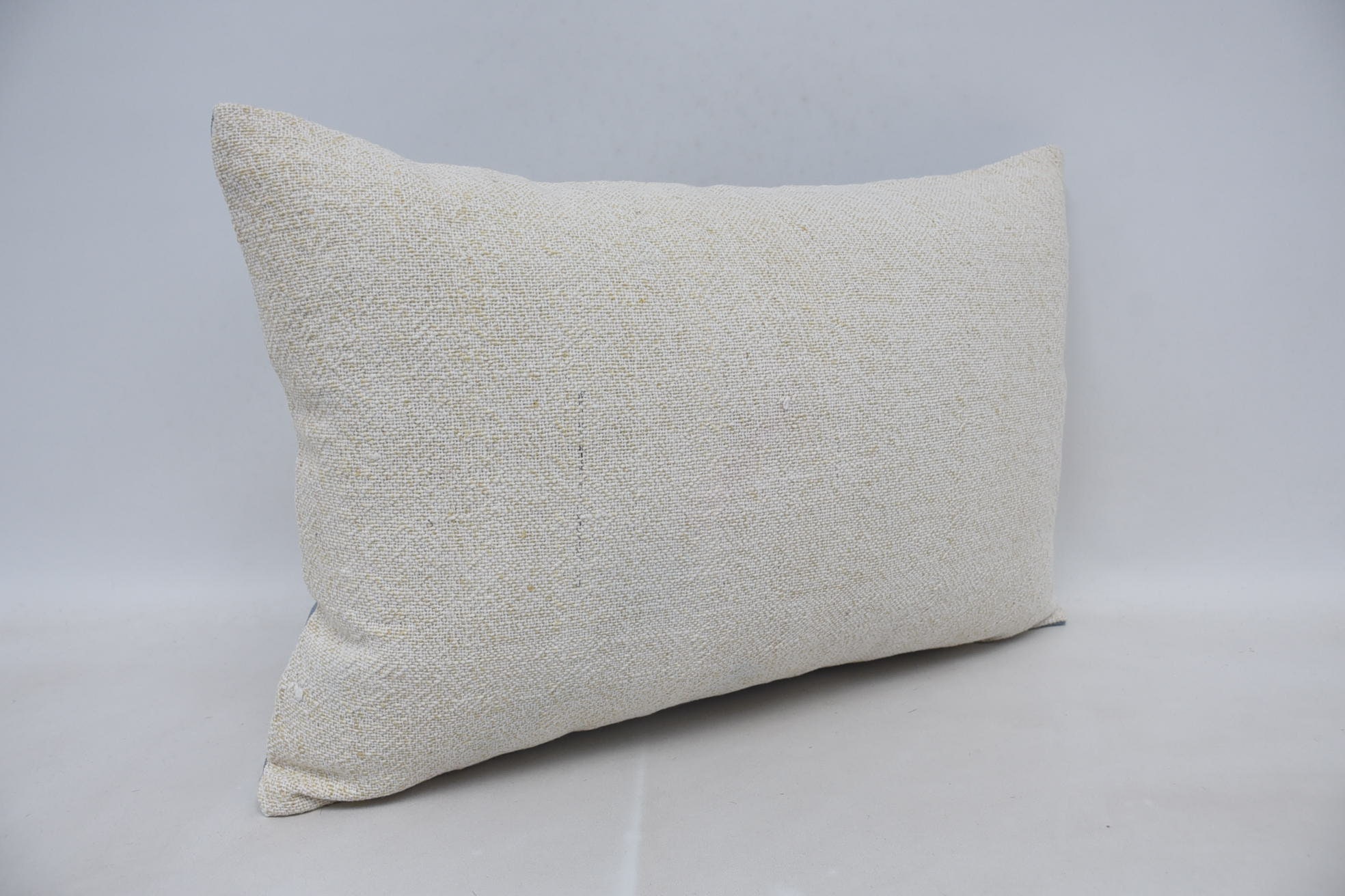 16"x24" White Pillow Cover, Vintage Pillow, Boho Pillow Sham Cover, Pattern Throw Pillow Cover, Vintage Kilim Pillow, Custom Pillow Case