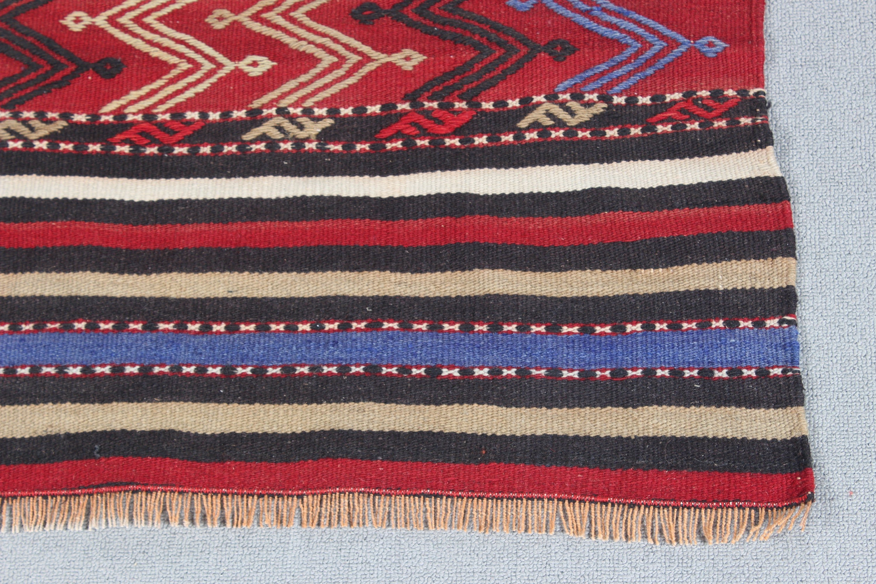 Siyah Açıklama Halısı, Yer Halısı, Yatak Odası Halıları, Türk Halıları, Büyük Boho Halıları, Vintage Halılar, 4.9x9.4 ft Büyük Halı, Büyük Vintage Halı, Kilim