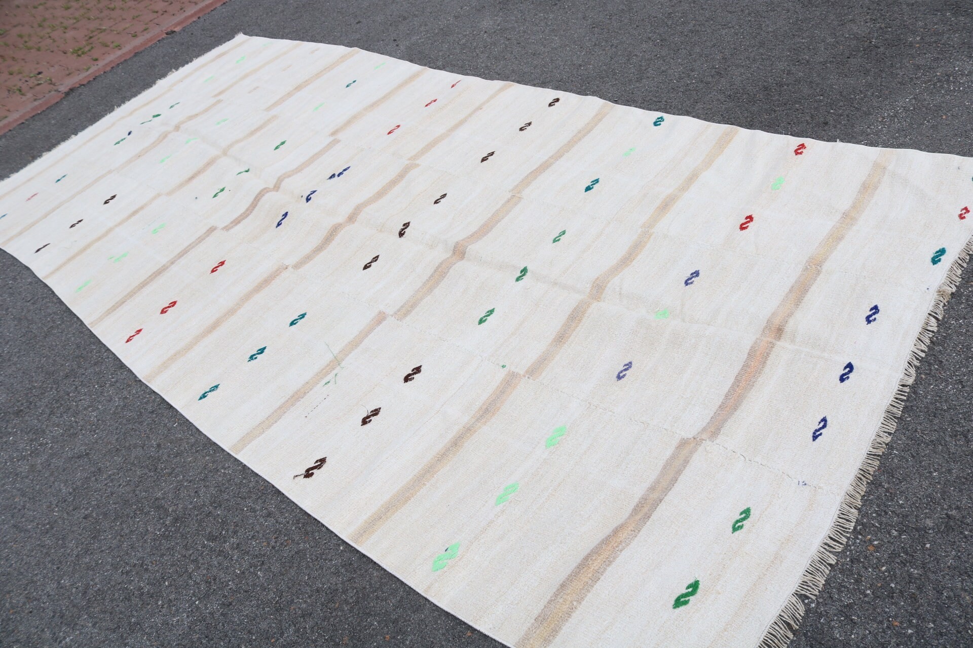 Rugs for Bedroom, Bright Rugs, Vintage Rug, Oriental Rug, Living Room Rugs, 5.3x12 ft Large Rug, Bedroom Rug, Turkish Rugs, Antique Rugs