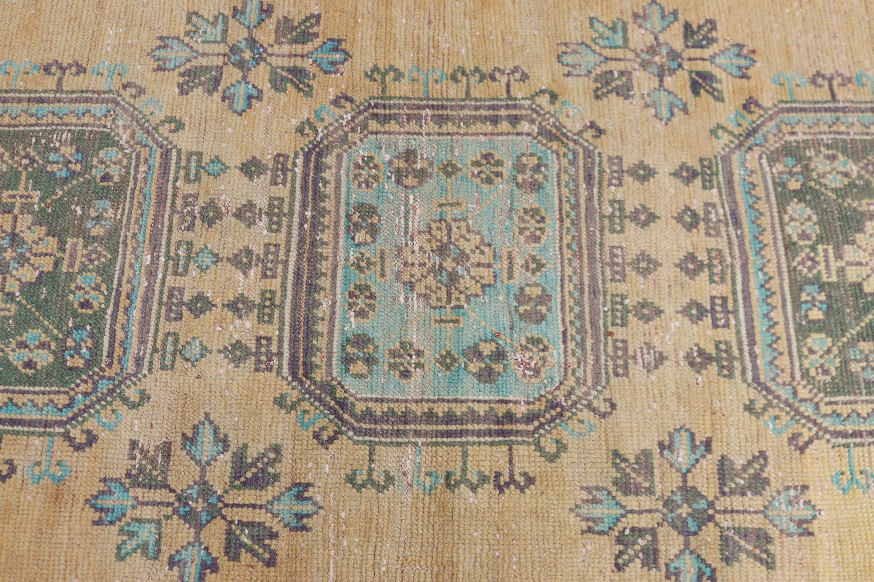 Koridor Halısı, Sarı Soğuk Halı, Nötr Halılar, 2,7x10,6 ft Runner Halıları, Vintage Halı, Yatak Odası Halıları, Türk Halıları, Uzun Yolluk Halıları, Dış Mekan Halısı