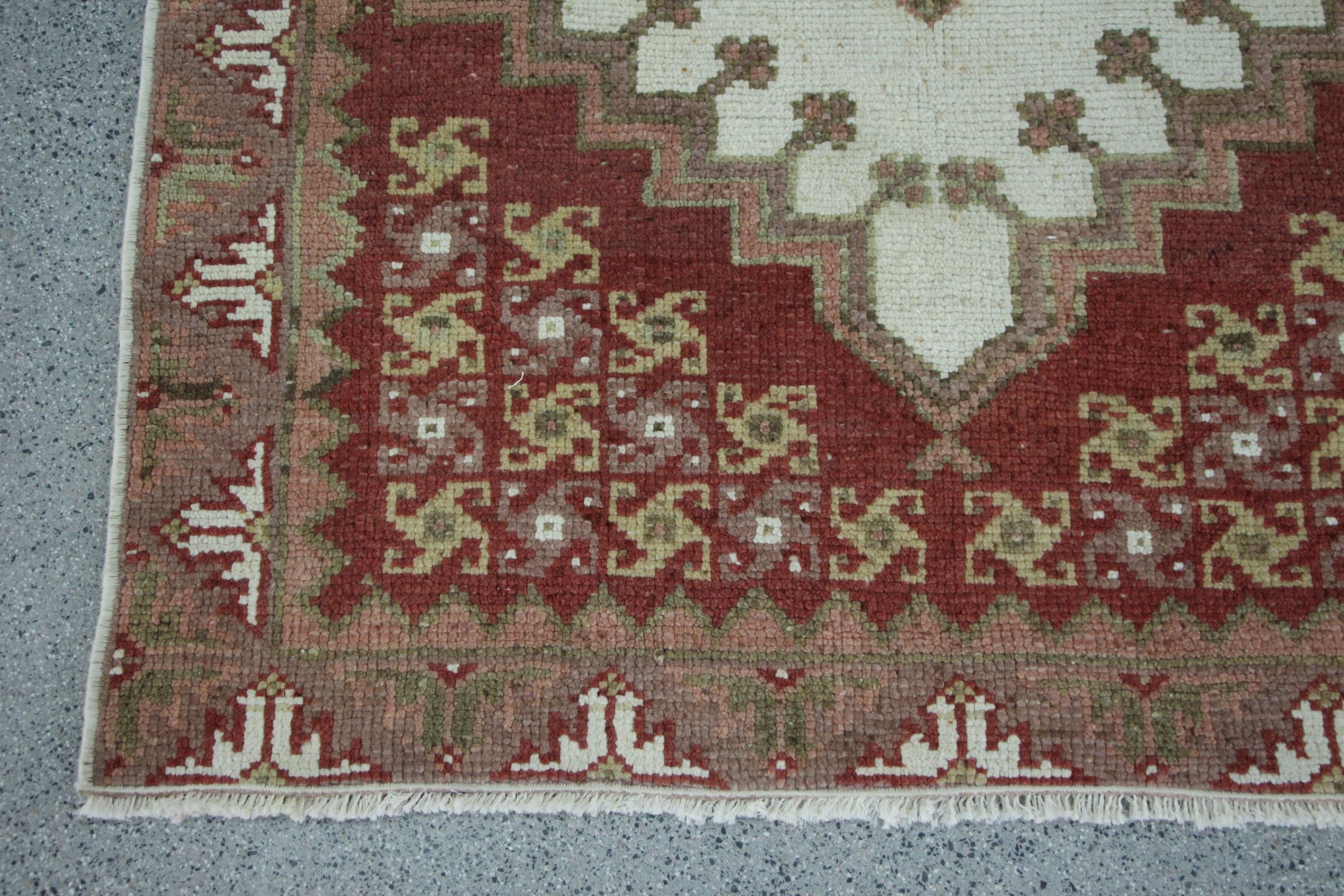 Havalı Halı, Vintage Halı, Çocuk Halısı, Yatak Odası Halıları, Giriş Halıları, Türk Halısı, Ev Dekor Halısı, Beyaz 2.9x6 ft Accent Halıları