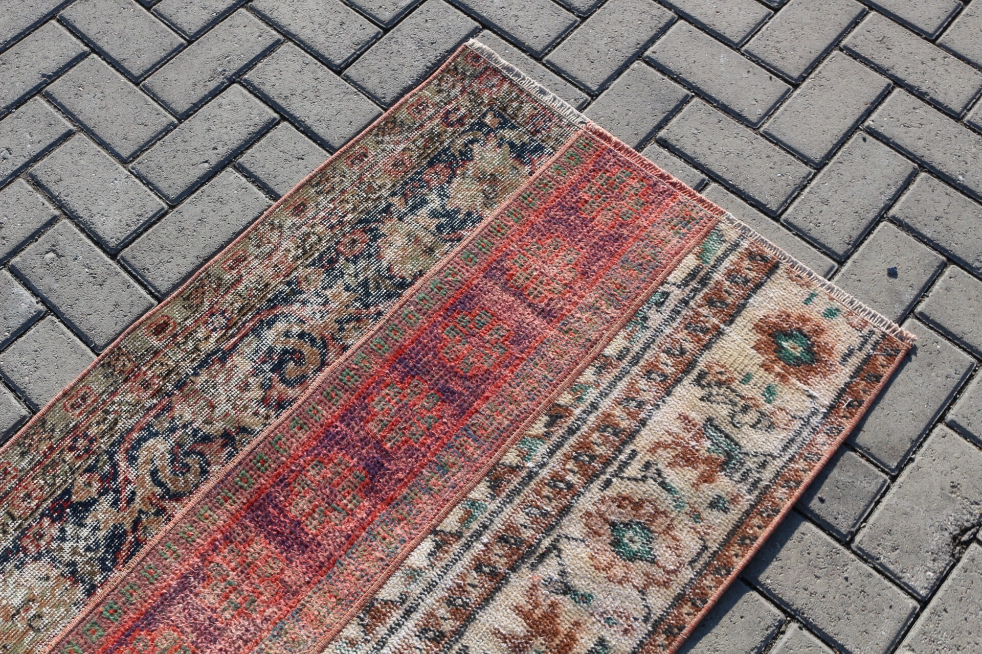 Bedroom Rugs, 2.4x3.5 ft Small Rugs, Wool Rug, Bathroom Rug, Outdoor Rug, Turkish Rug, Red Home Decor Rugs, Vintage Rug, Wall Hanging Rug