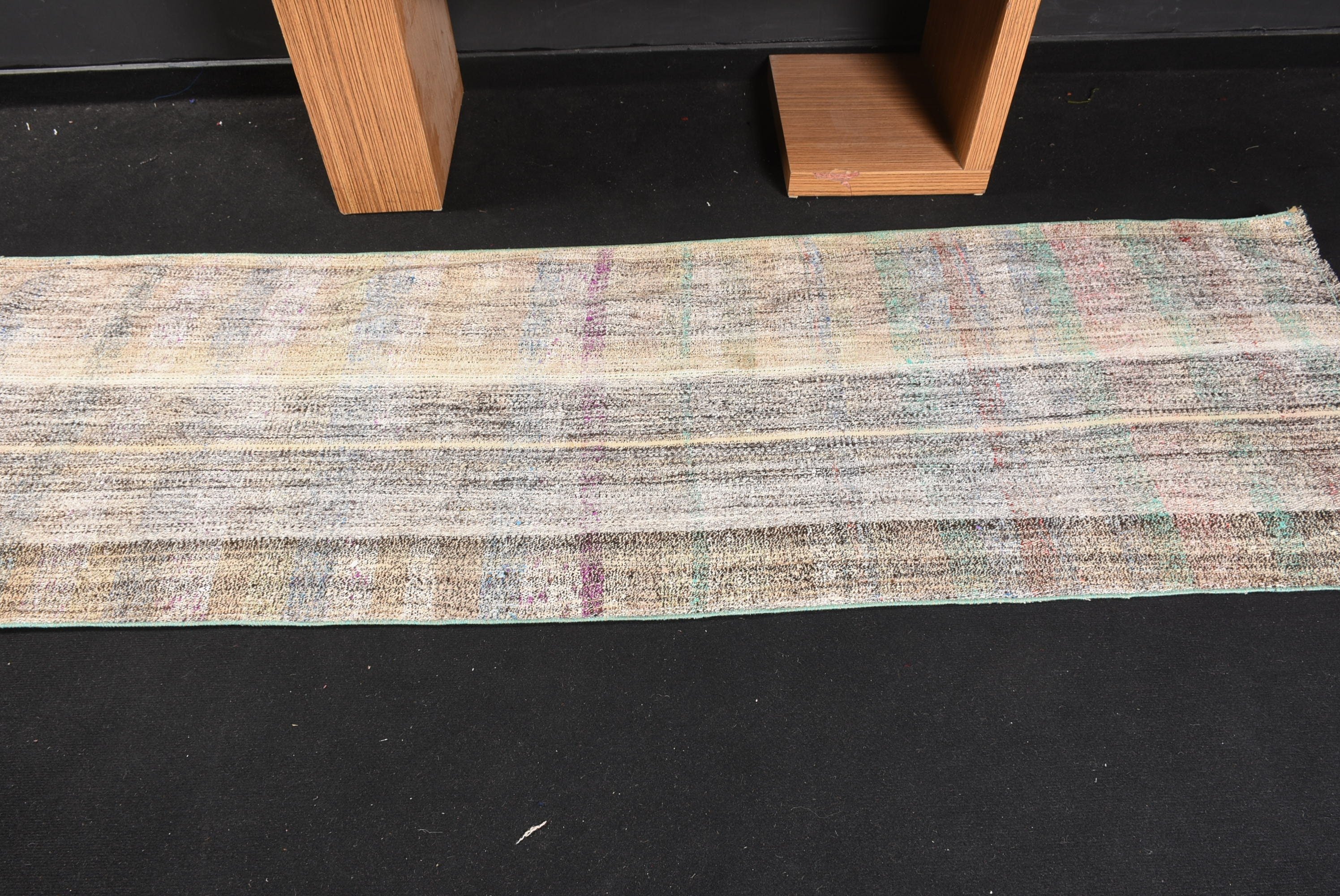 Türk Halıları, Bej Oryantal Halılar, Koridor Halıları, Vintage Halı, 2,6x8,1 ft Yolluk Halıları, Merdiven Halıları, Yün Halılar, Sanat Halısı, Kilim, Anadolu Halıları