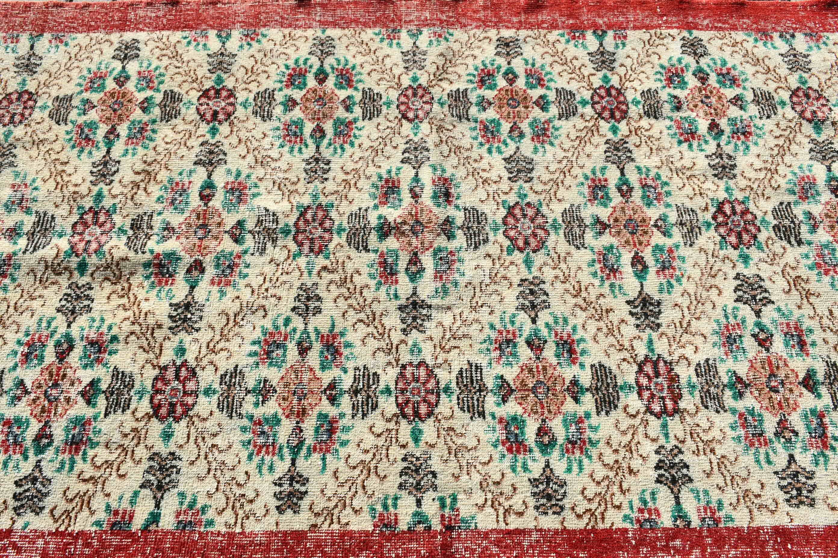 Anadolu Halı, Mutfak Halı, Yatak odası Halı, Yatak odası Halı, Kırmızı Anadolu Halı, 122x206 cm Oturma odası Halı, Nostaljik Halı