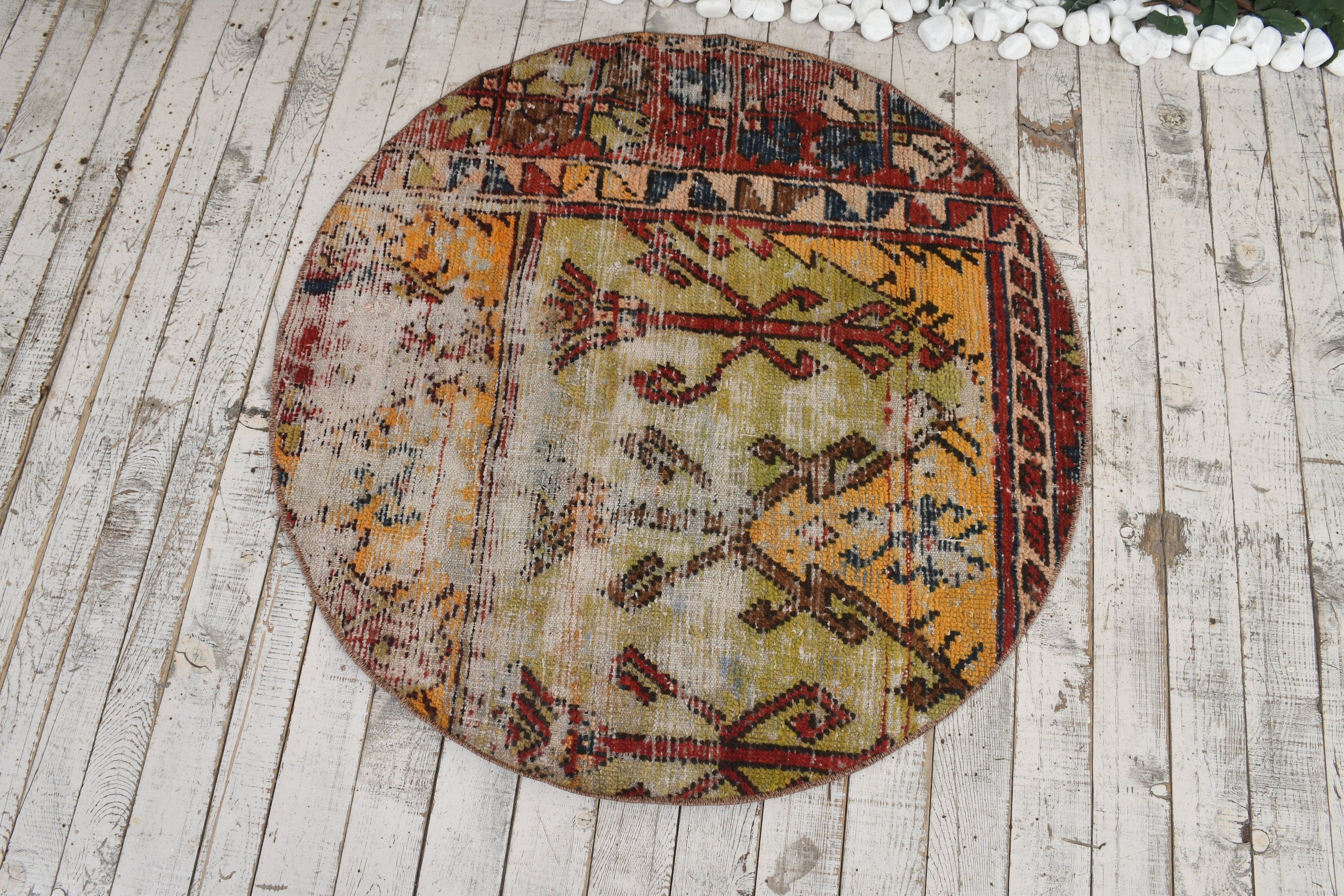 Home Decor Rugs, Rugs for Kitchen, Bath Rug, Bath Mat Cute Rug, Car Mat Rug, Cool Rug, Turkish Rugs, Vintage Rugs, 3.2x3.2 ft Small Rugs