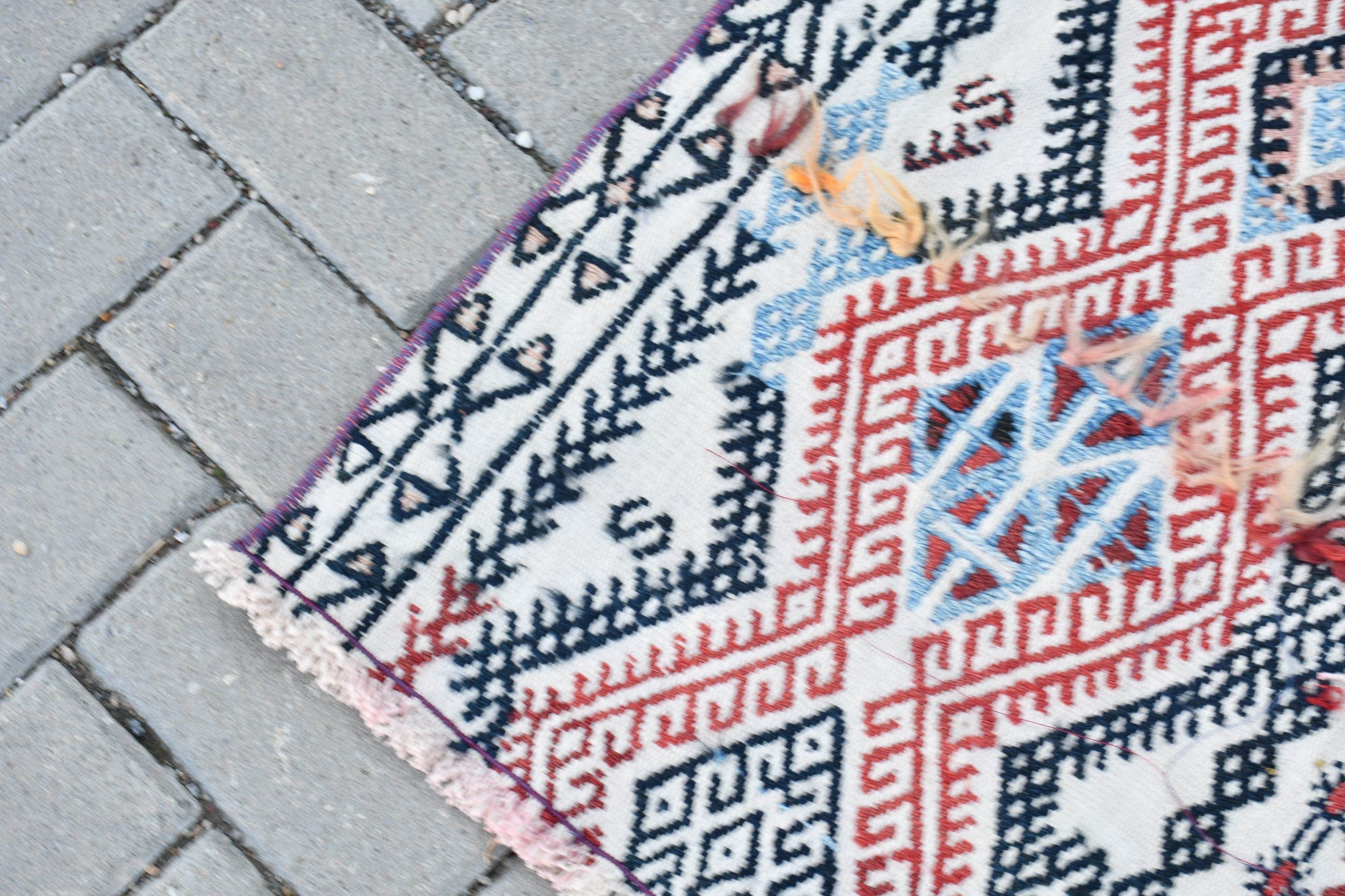 Kilim, Runner Halıları, Koridor Halısı, Mavi Yer Halısı, Türk Halıları, Antika Halı, Yatak Odası Halıları, 3.1x12.3 ft Runner Halıları, Vintage Halı