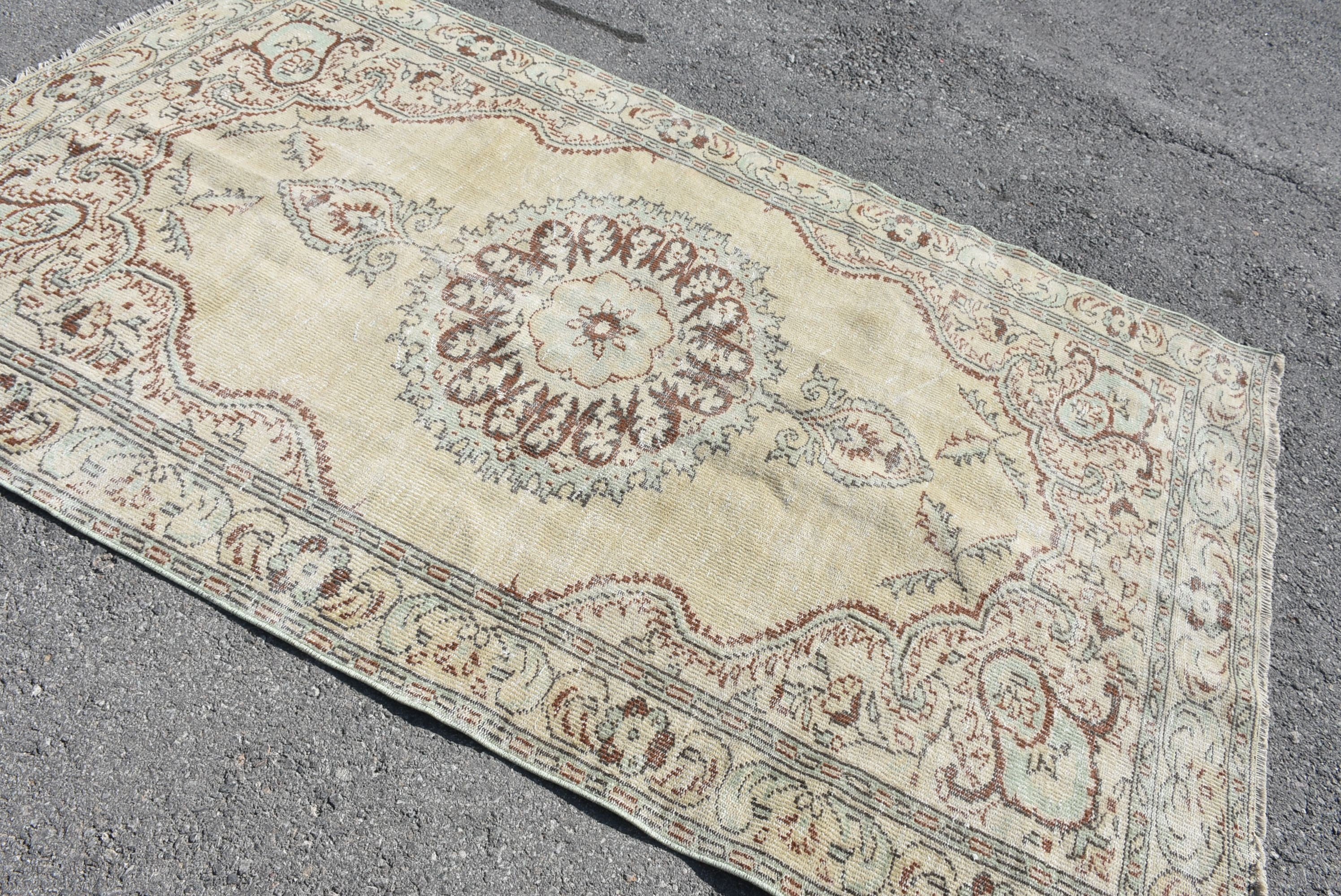 Living Room Rug, Beige Kitchen Rug, 5.2x8.2 ft Large Rug, Vintage Rug, Bedroom Rug, Aztec Rug, Turkish Rug, Antique Rug