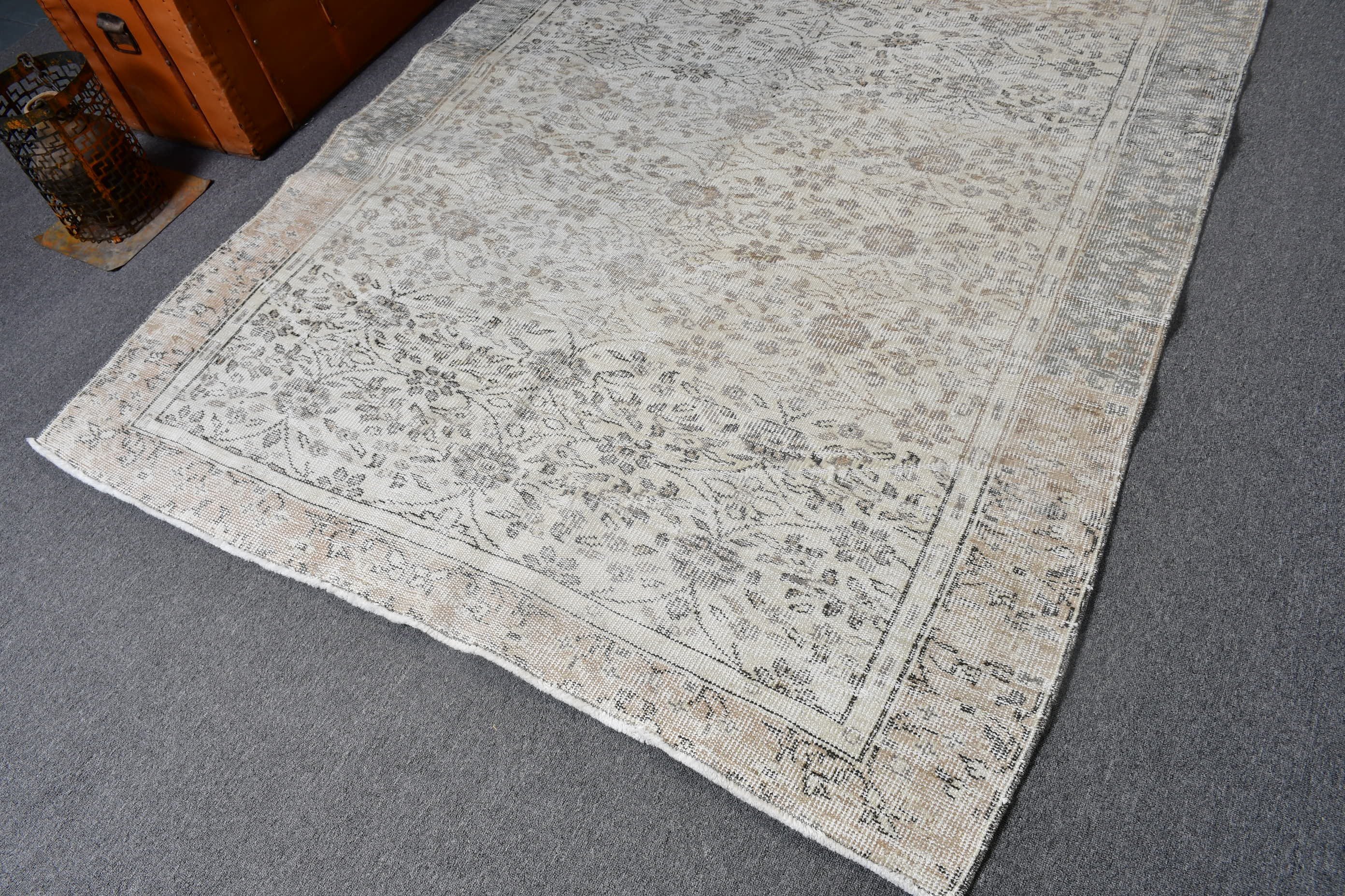 Living Room Rug, Turkish Rug, Cool Rug, Dining Room Rug, Vintage Rugs, 5.6x8.8 ft Large Rug, Office Rug, Bedroom Rug, Rugs for Living Room