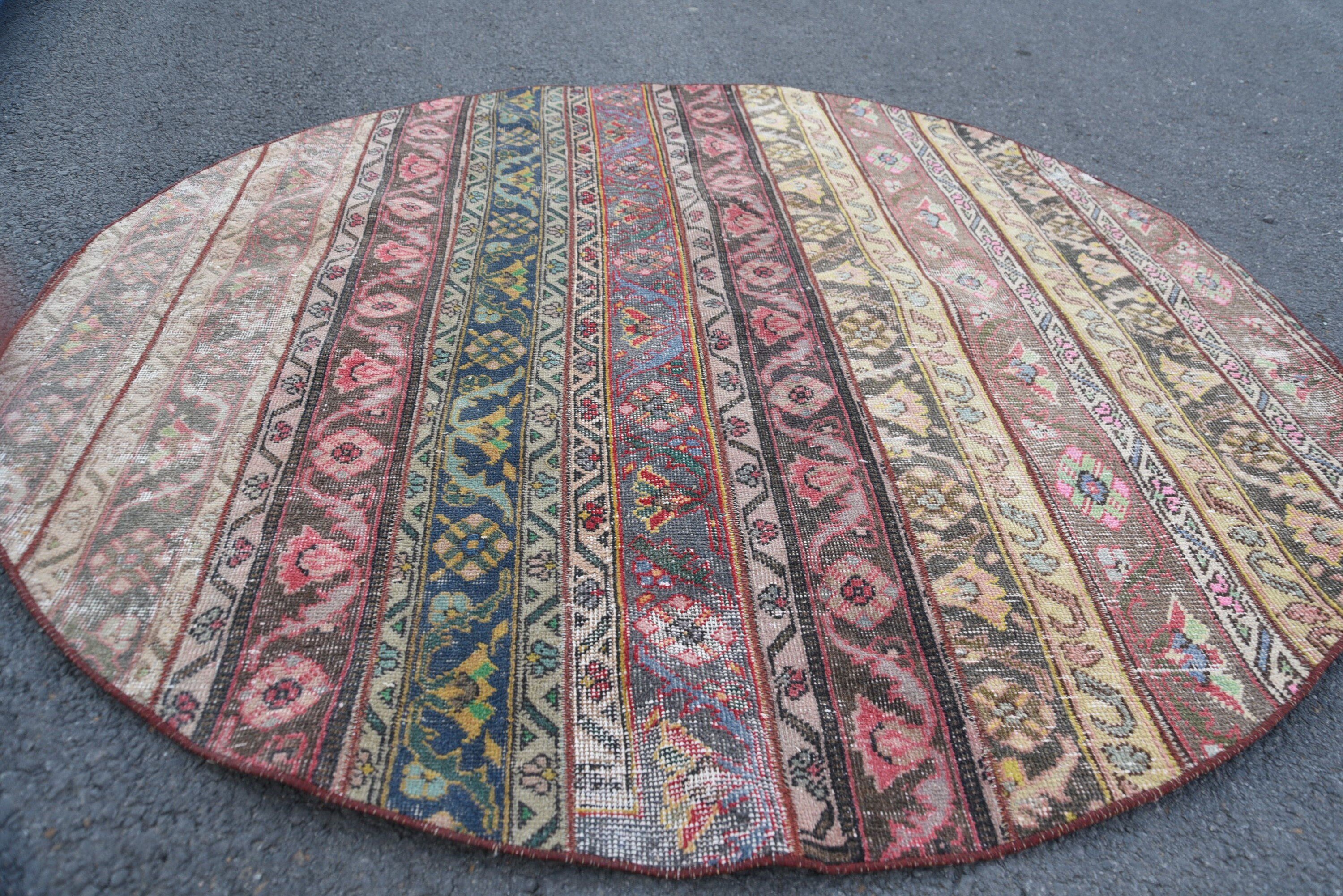 İç Mekan Halıları, Mutfak Halıları, Vintage Halı, Antika Halı, Türk Halısı, Oryantal Halı, Vintage Alan Halısı Halıları, Çocuk Halısı, 5,3x5,3 ft Alan Halısı