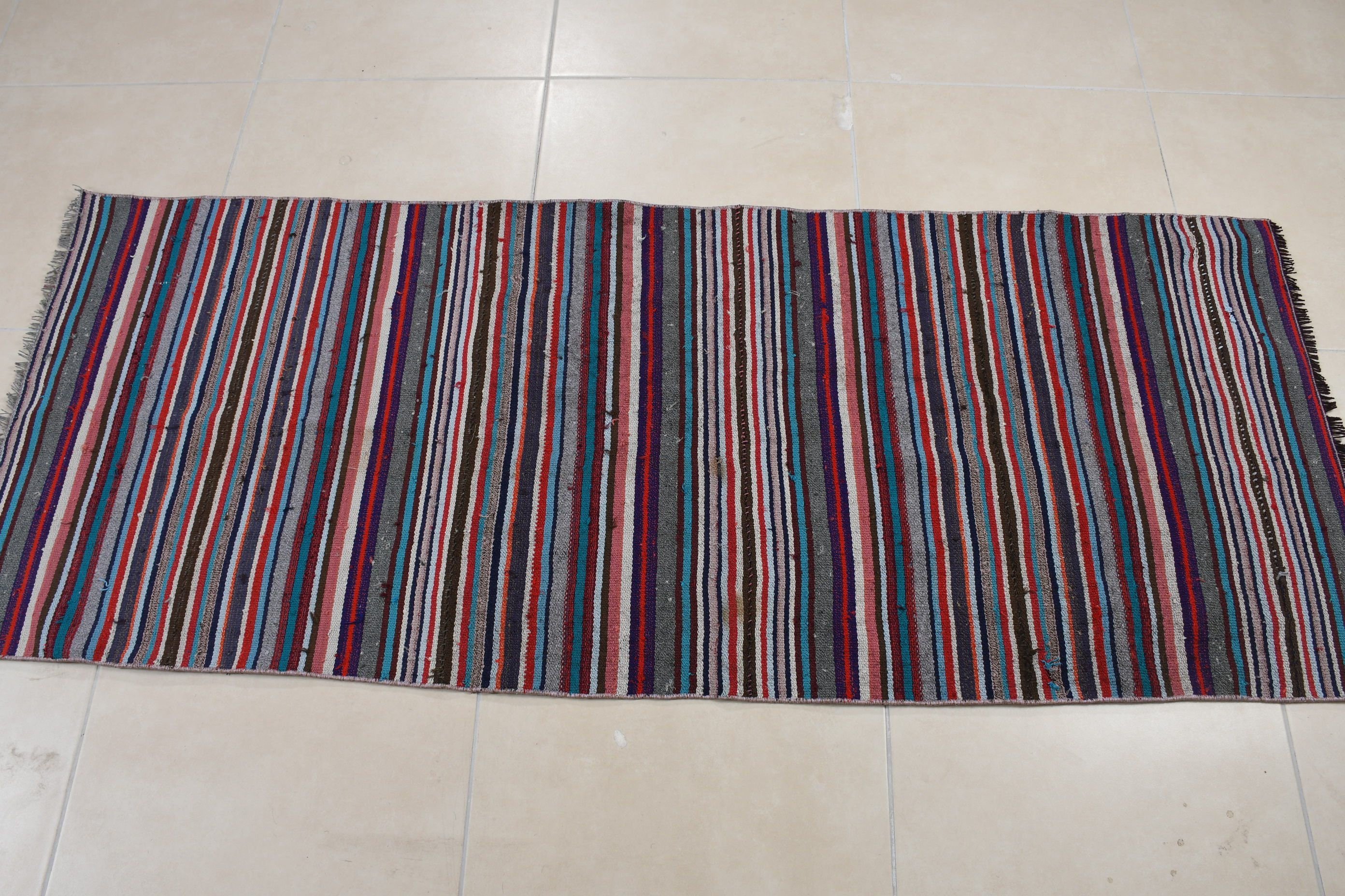 Oushak Halı, Vintage Halılar, Türk Halıları, Sessiz Halı, Çocuk Halısı, Mutfak Halısı, Gri Oryantal Halı, 2,5x6,2 ft Accent Halı, Kilim, Antika Halılar