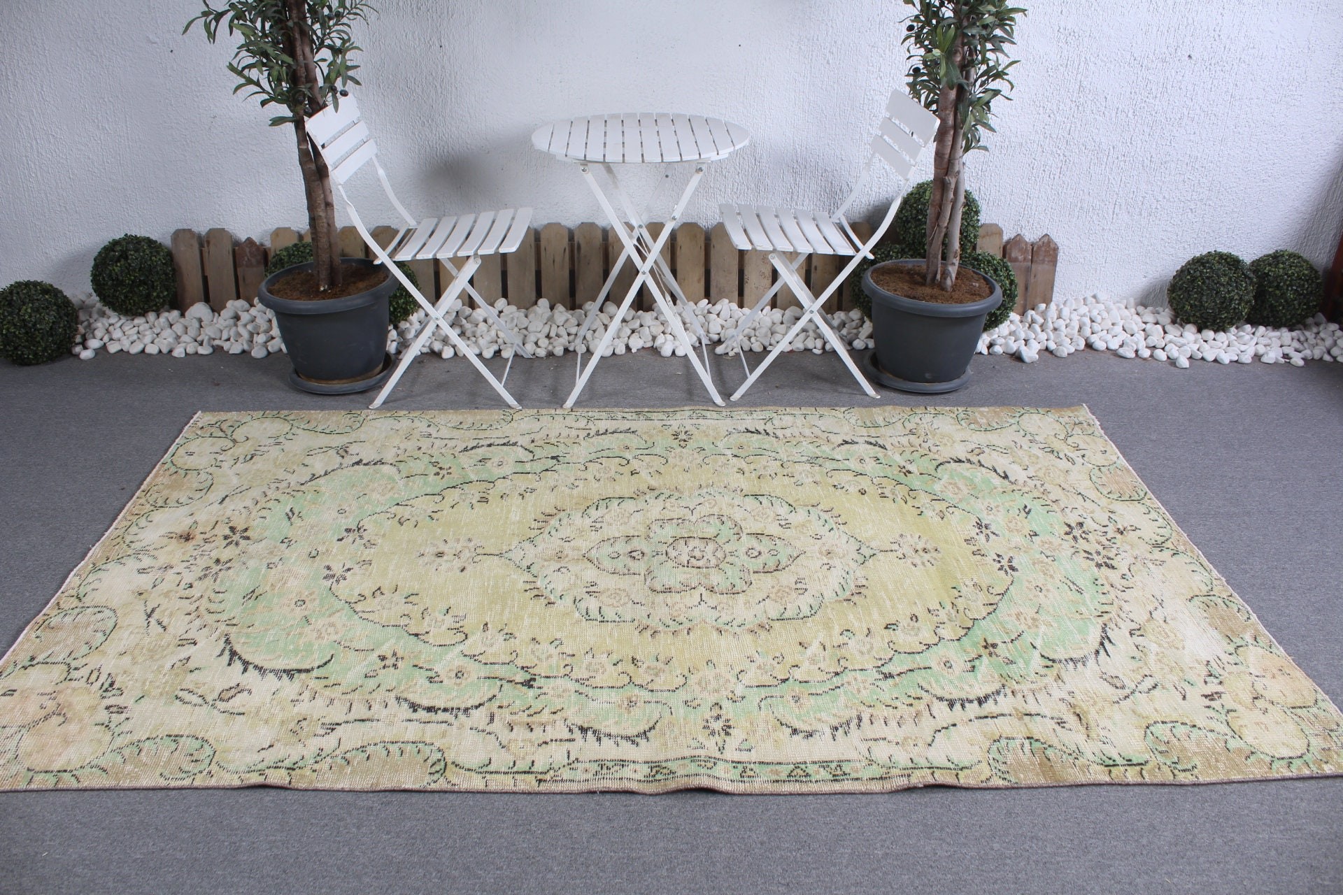 Pale Rugs, Cool Rug, Beige Bedroom Rug, Turkish Rug, Living Room Rug, Home Decor Rug, Dining Room Rugs, Vintage Rugs, 4.8x8.4 ft Large Rug