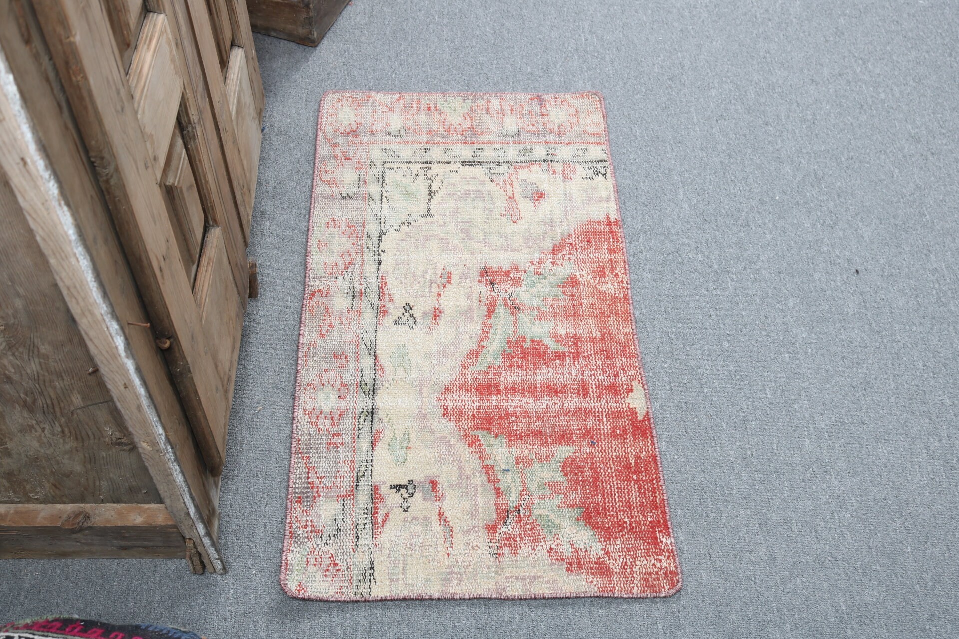 Entry Rug, Beige Luxury Rugs, 1.6x3.1 ft Small Rug, Rugs for Small Area, Vintage Rugs, Moroccan Rug, Bath Rugs, Turkish Rug, Neutral Rug