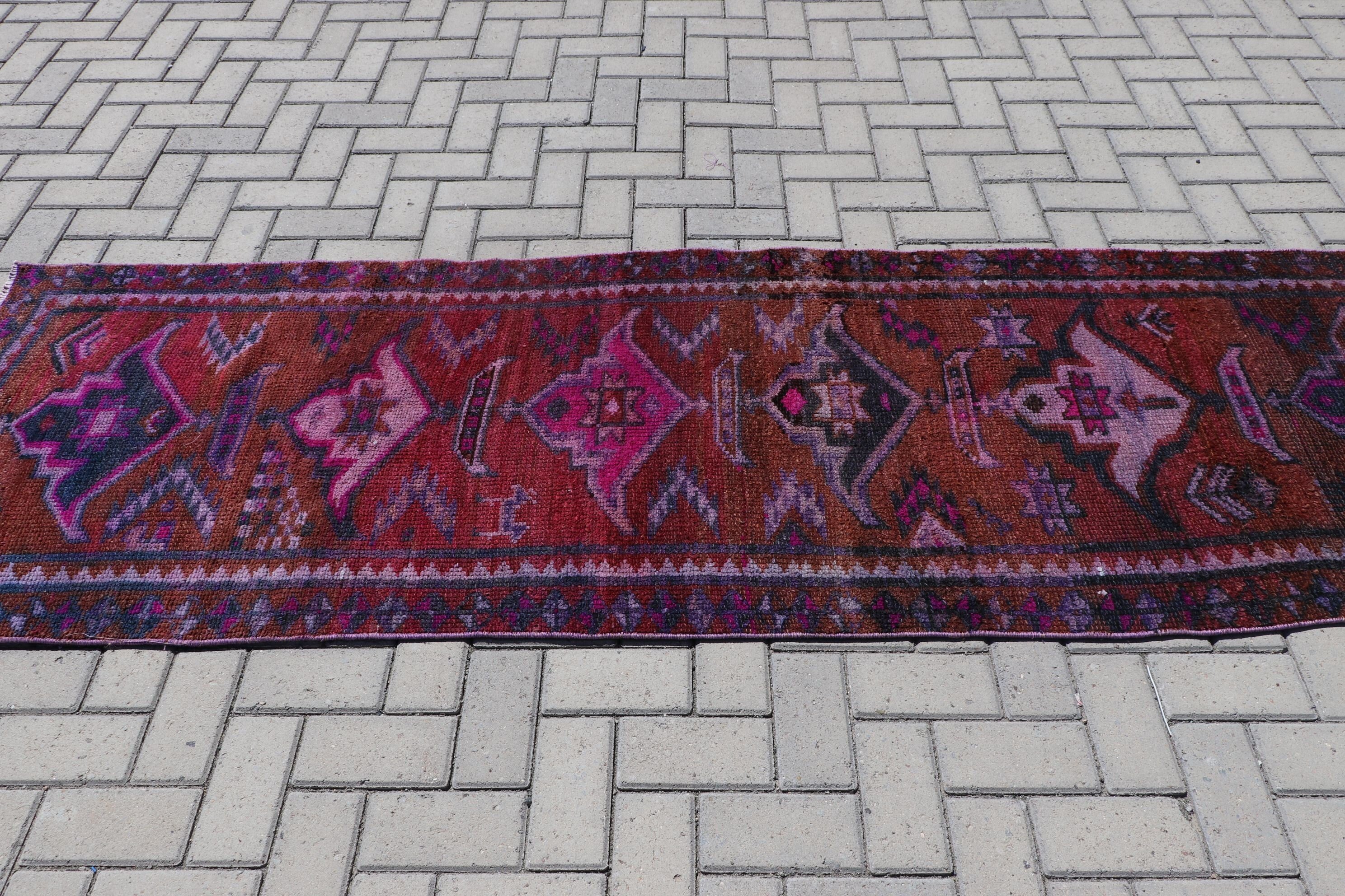 Anadolu Halıları, Türk Halısı, 2.8x8.4 ft Runner Halıları, Sanat Halısı, Koridor Halıları, Fas Halısı, Yeşil Fas Halısı, Koridor Halısı, Vintage Halı