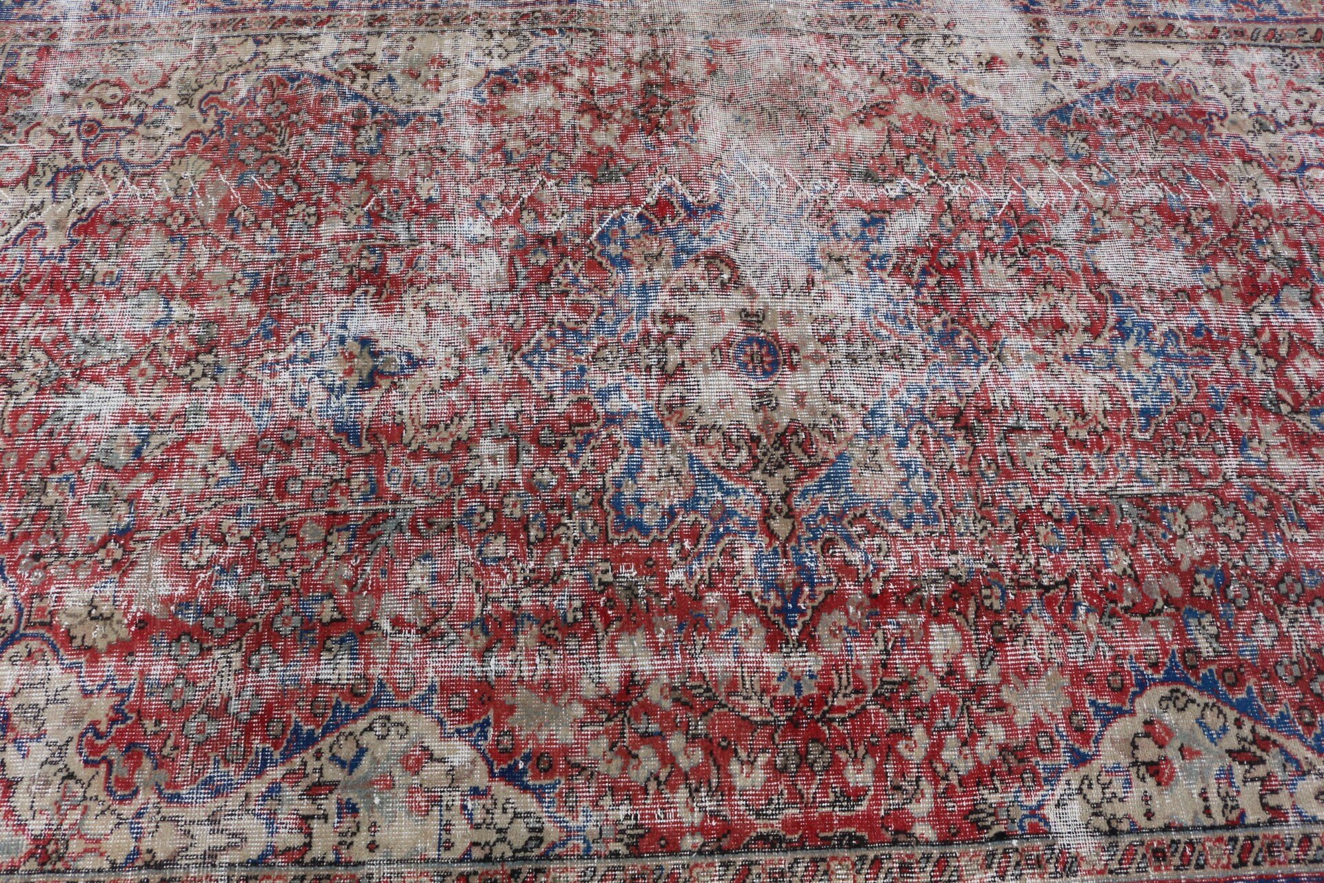 Oturma Odası Halısı, Vintage Dekor Halıları, Antik Halı, 4.8x7.6 ft Alan Halısı, Yer Halısı, Mor Zemin Halısı, Vintage Halı, Alan Kilimleri, Türk Halısı