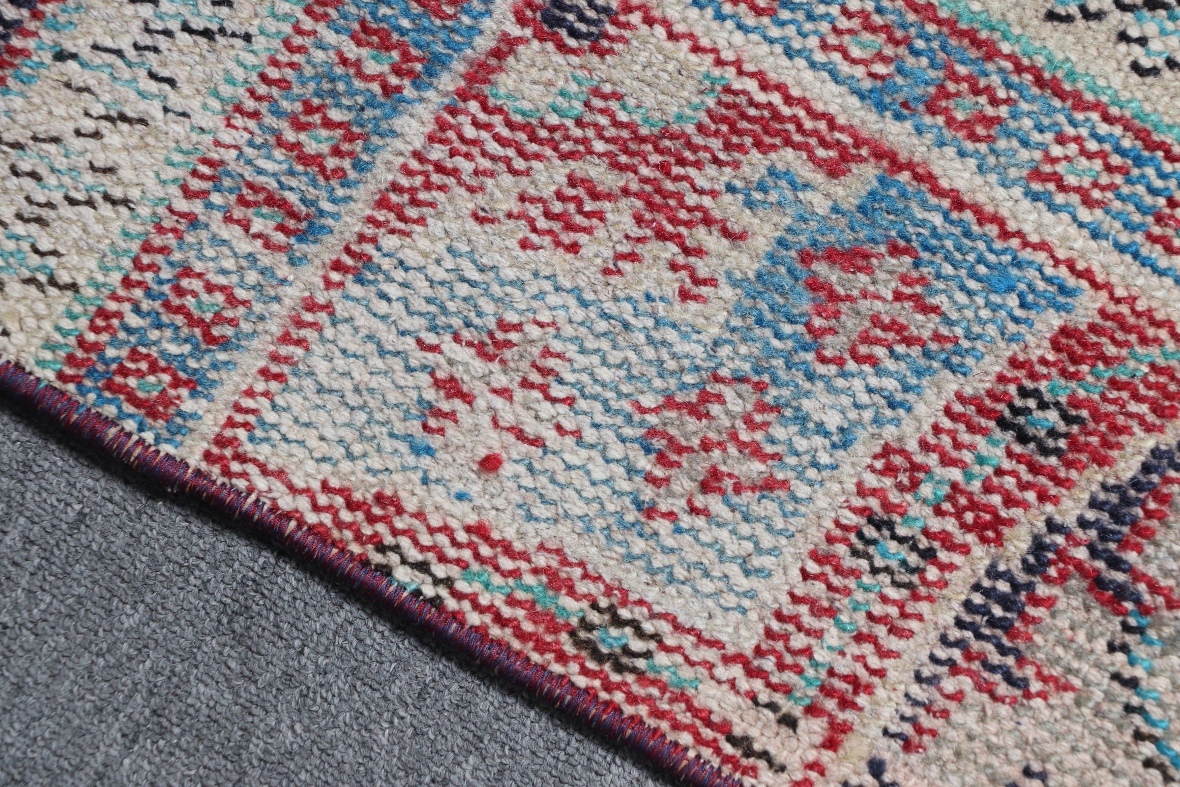 Kitchen Rugs, Vintage Rug, 2.5x1.5 ft Small Rugs, Wall Hanging Rug, Bath Rugs, Turkish Rugs, Blue Home Decor Rugs, Oriental Rugs, Art Rug