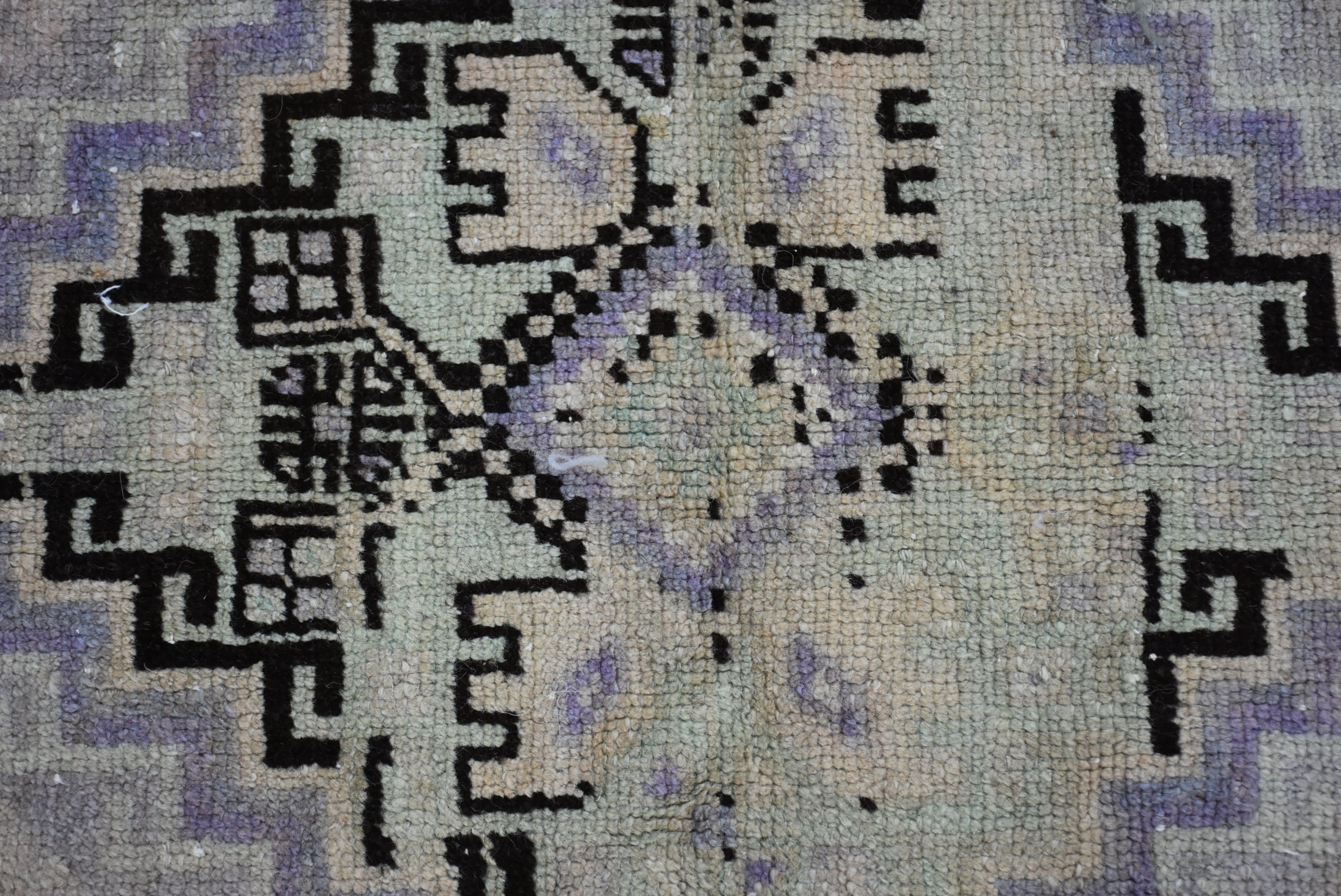 3.7x6.5 ft Area Rugs, Nursery Rugs, Vintage Rugs, Bedroom Rugs, Antique Rug, Rugs for Living Room, Purple Oriental Rug, Turkish Rugs