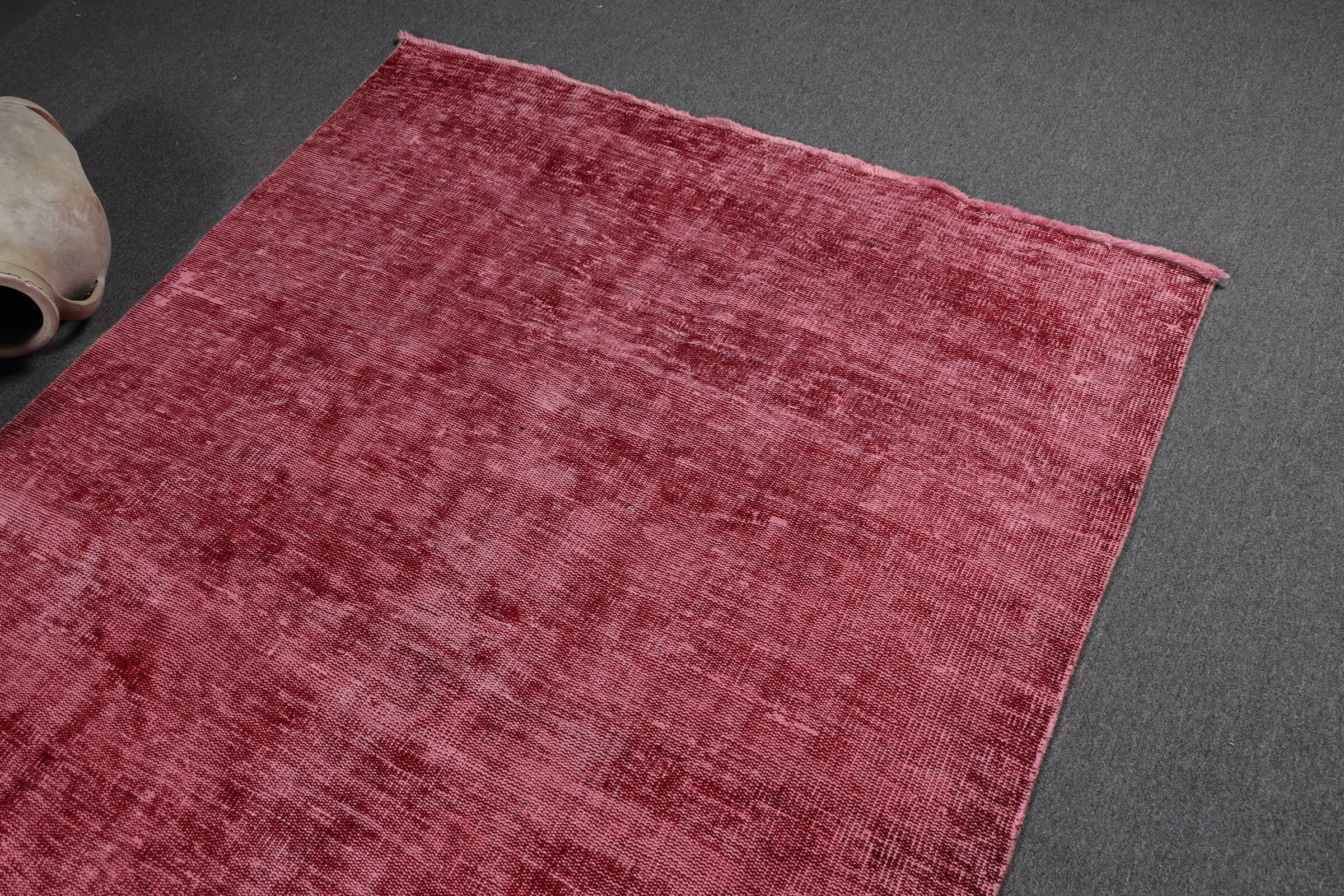 Nursery Rug, Rugs for Area, Vintage Rug, Dining Room Rugs, Bedroom Rug, Red Floor Rug, Turkish Rugs, Antique Rug, 5x7.9 ft Area Rugs