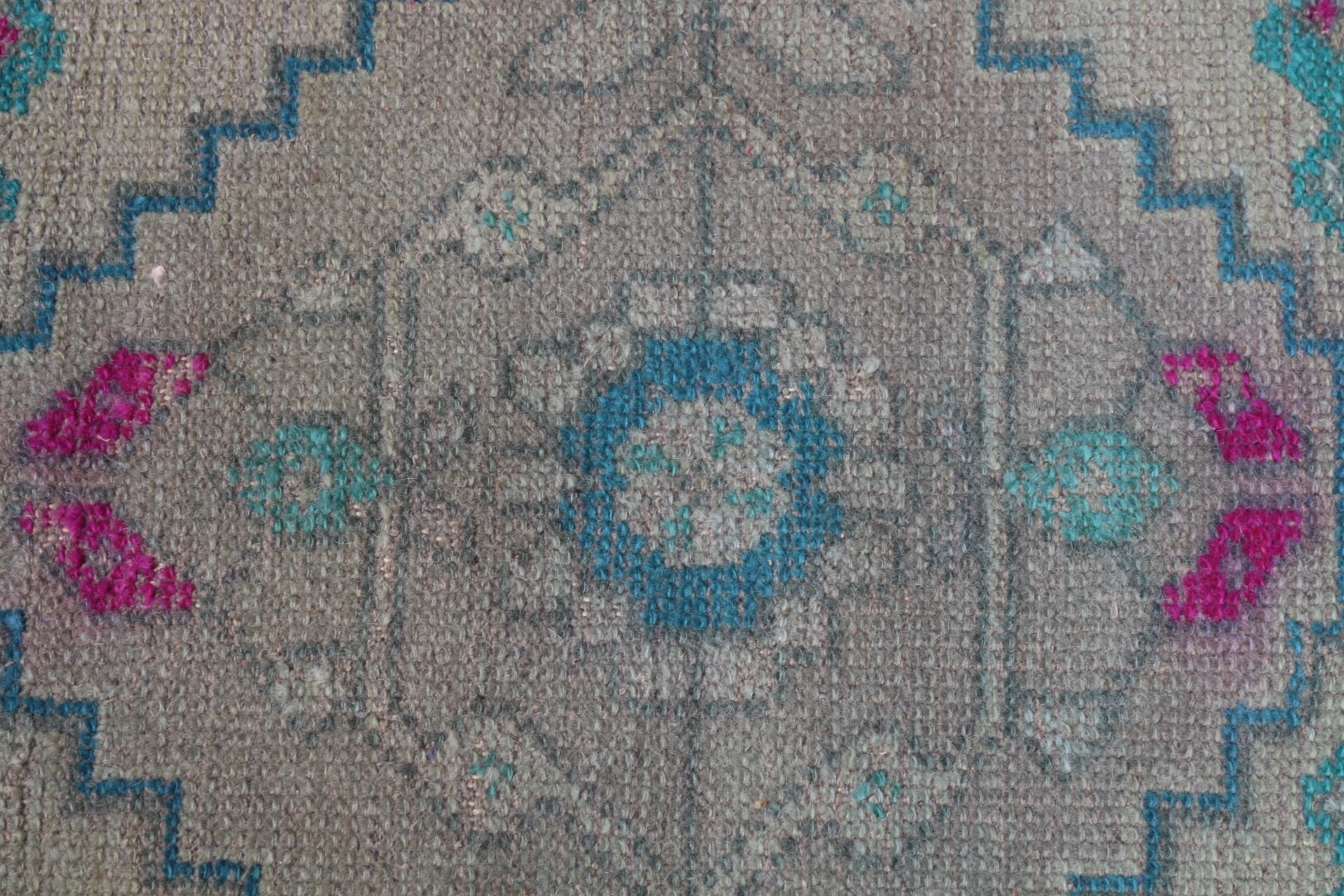 Yeşil Yatak Odası Halısı, 1.6x3 ft Küçük Halı, Vintage Halı, Türk Halısı, Mutfak Halısı, Banyo Halısı, Duvara Asılı Halılar, Sanat Halısı