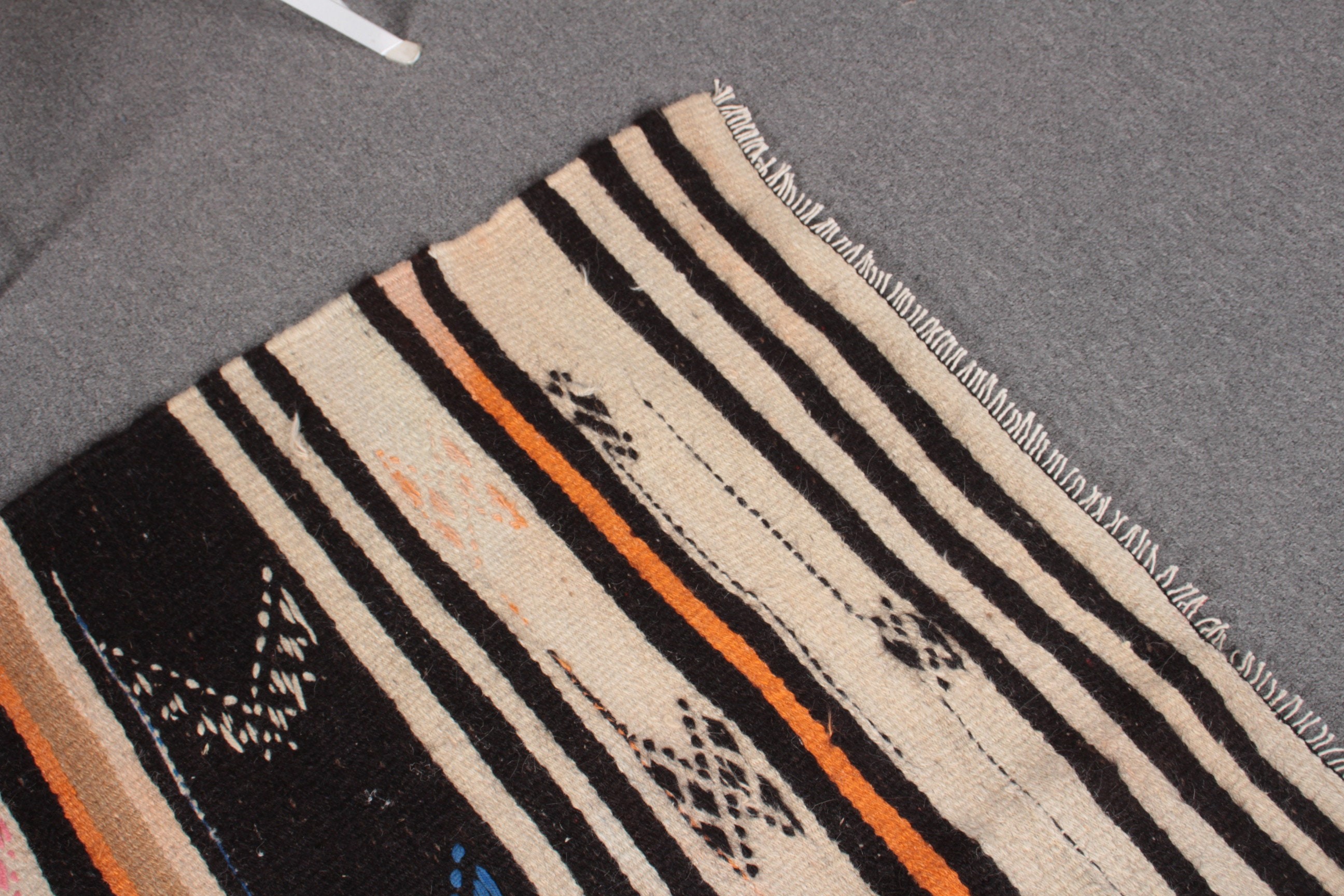 Boho Halı, Anadolu Halısı, Bej Antika Halı, Vintage Halılar, Türk Halısı, Araba Paspas Halısı, 2.6x4.3 ft Küçük Halı, Kilim, Çocuk Halısı