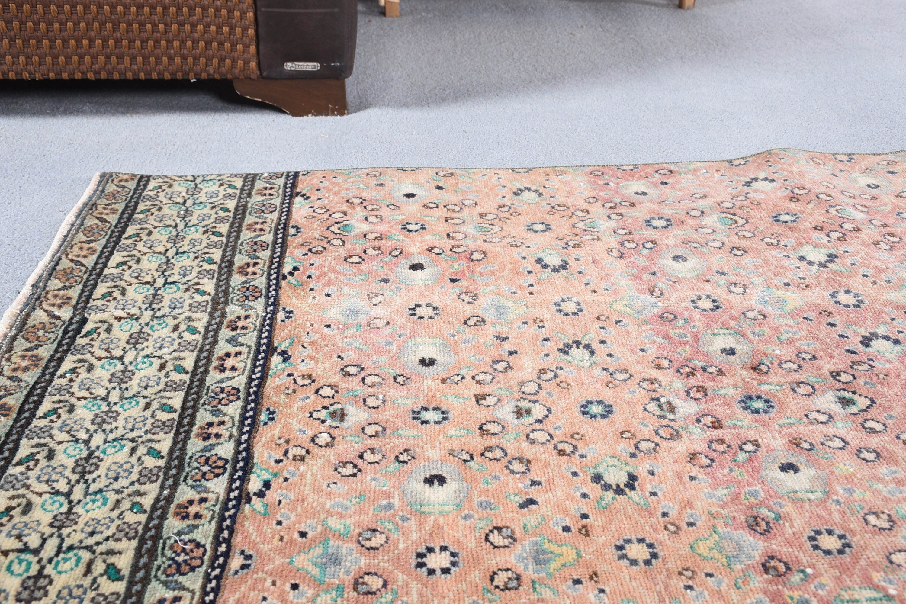 3.1x9.4 ft Runner Halı, Vintage Halı, Türk Halıları, Mutfak Halıları, Mutfak Halıları, Kırmızı Soğuk Halılar, Koridor Halıları, Oryantal Halılar, Yatak Odası Halısı