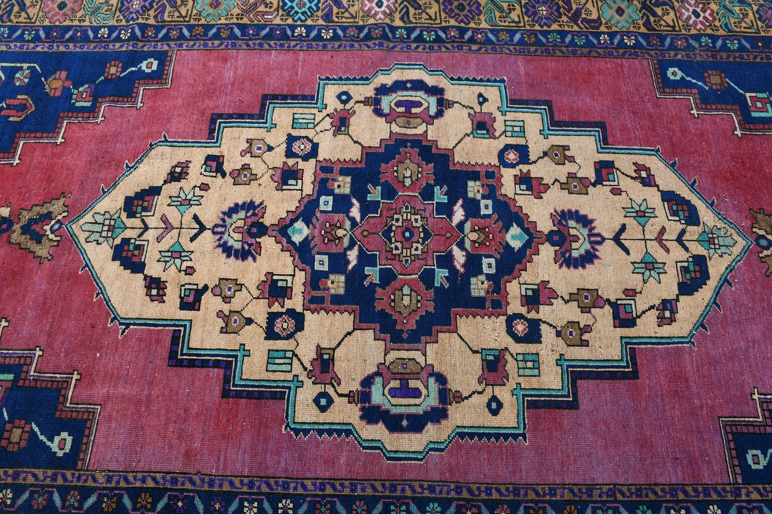 Red Oriental Rugs, Bedroom Rug, Salon Rugs, 4.7x9.2 ft Large Rugs, Anatolian Rug, Hand Woven Rug, Vintage Rug, Turkish Rugs, Floor Rug