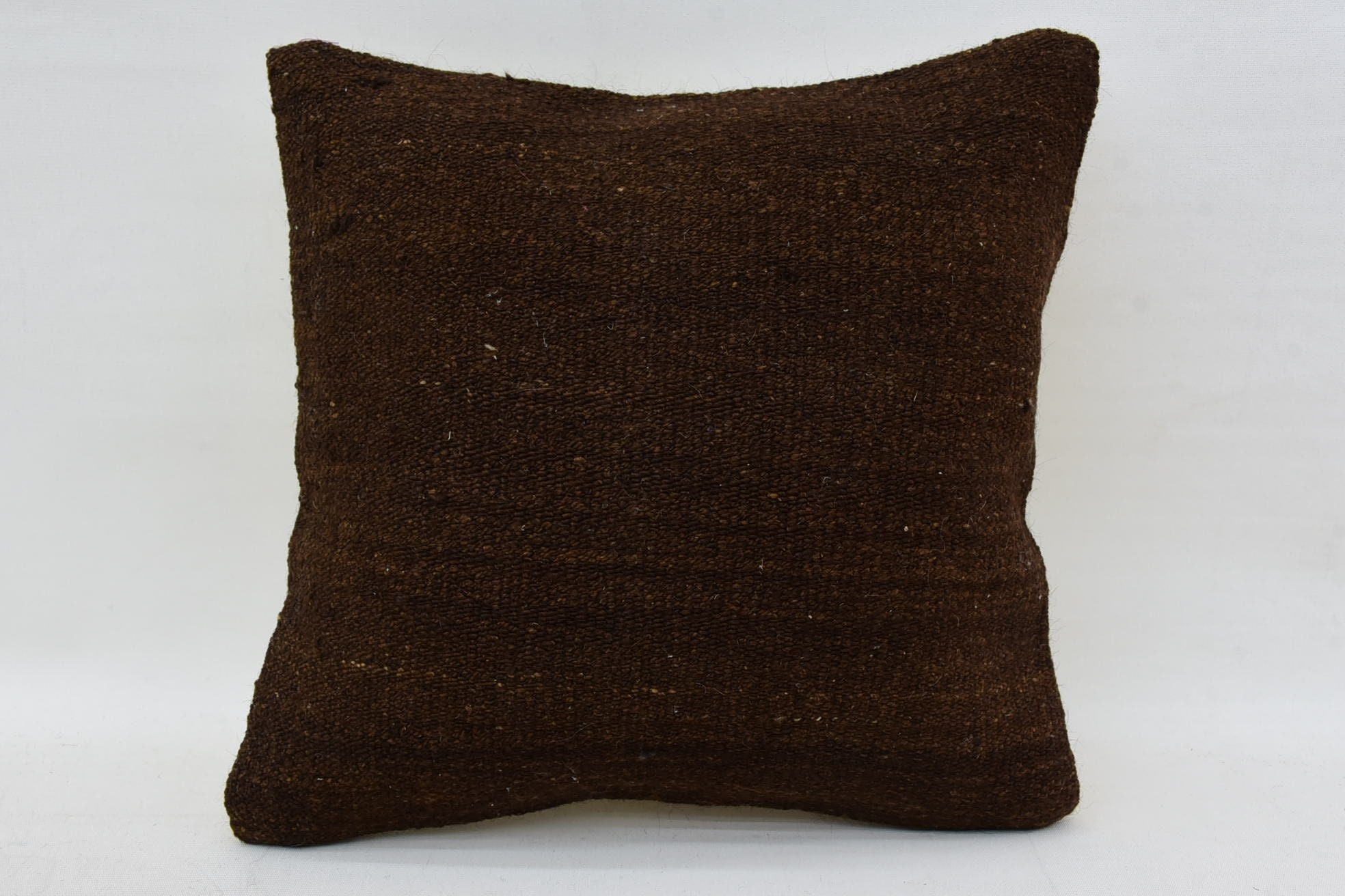 Antique Pillows, Home Decor Pillow, Southwestern Pillow Case, 14"x14" Brown Cushion Cover, Interior Designer Pillow