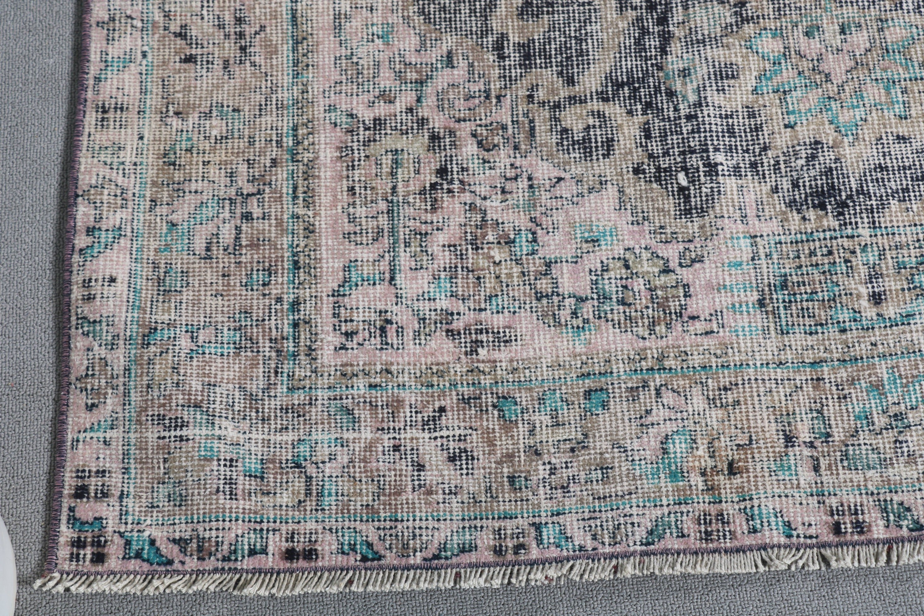 Vintage Rug, Moroccan Rug, 3.8x6.9 ft Area Rugs, Rugs for Area, Brown Anatolian Rug, Kitchen Rug, Cool Rugs, Bedroom Rug, Turkish Rugs